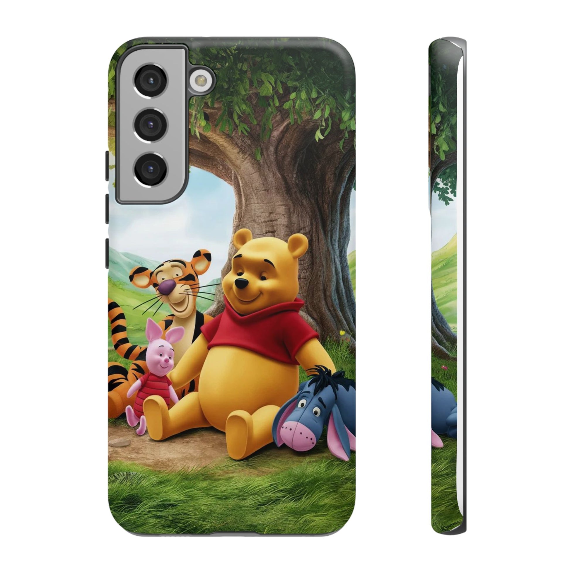 Cute Pooh Bear Phone Case, Tough Cases, Disney Phone for iPhones, Samsung, and Pixel