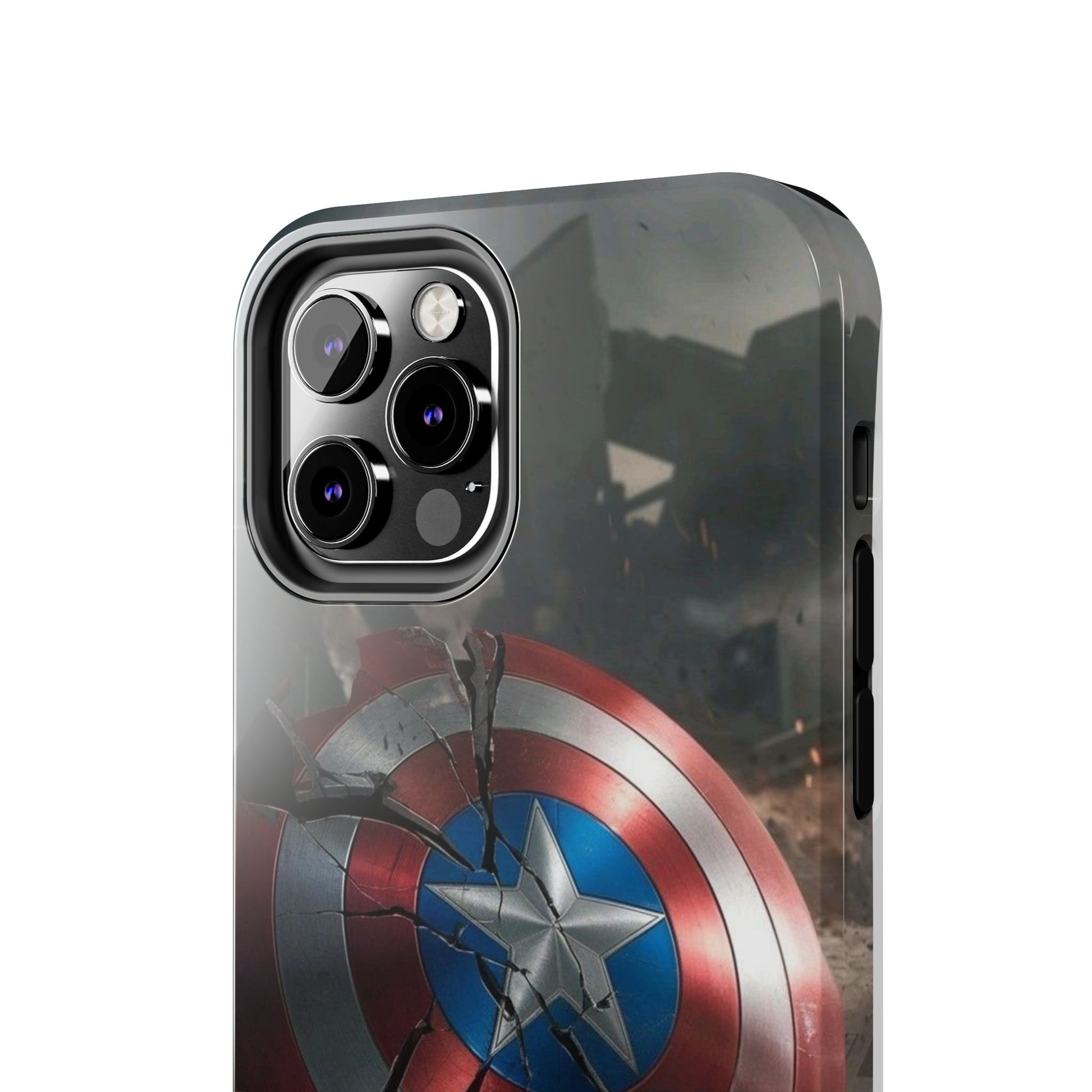 Capt. America Shield Tough Phone Cases for Iphones & Samsung Phones Durable