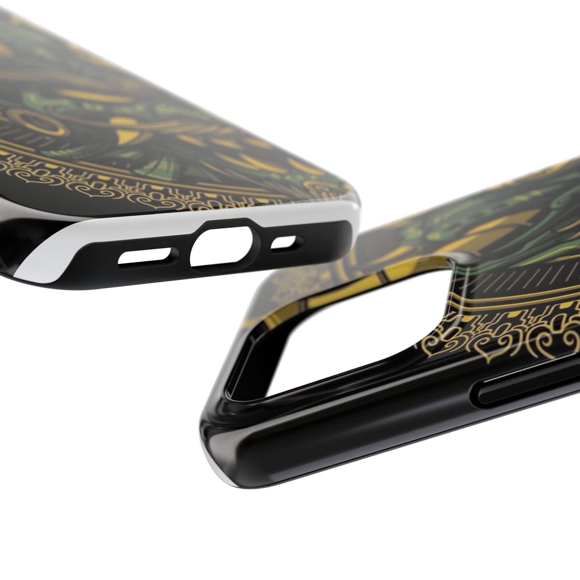 Kabuki Mask Theme Phone Cases for Iphones & Samsung Durable