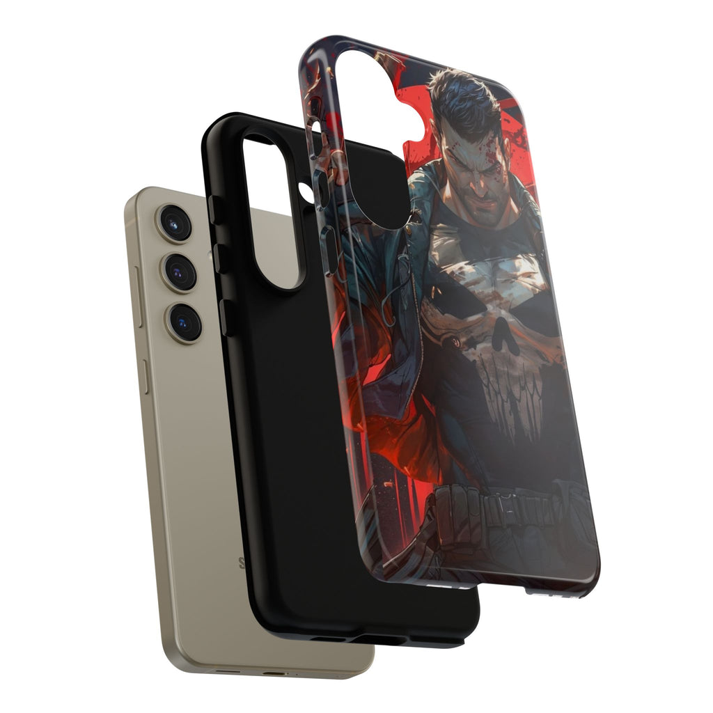 Punisher Tough Cases for iPhones, Samsung, and Pixel