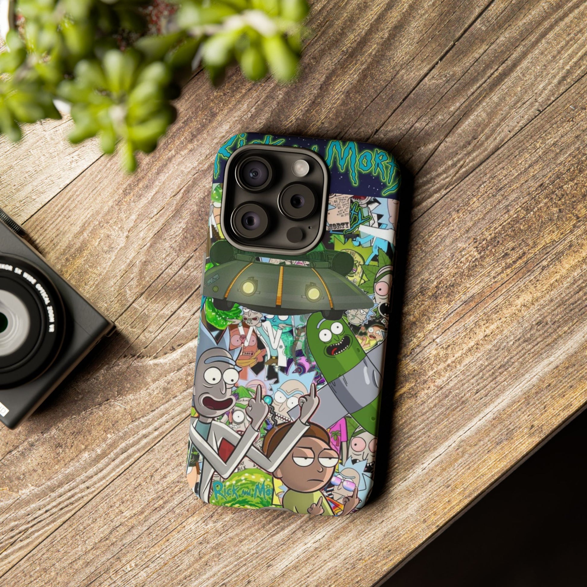 Rick and Morty Phone Case, Tough Cases for iPhones, Samsung, and Pixel