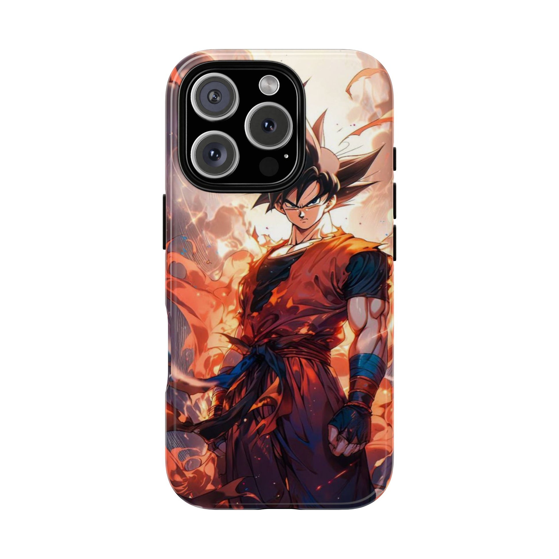 Anime Manga Dragon Ball Z Goku Tough Cases for iPhones, Samsung, and Pixel