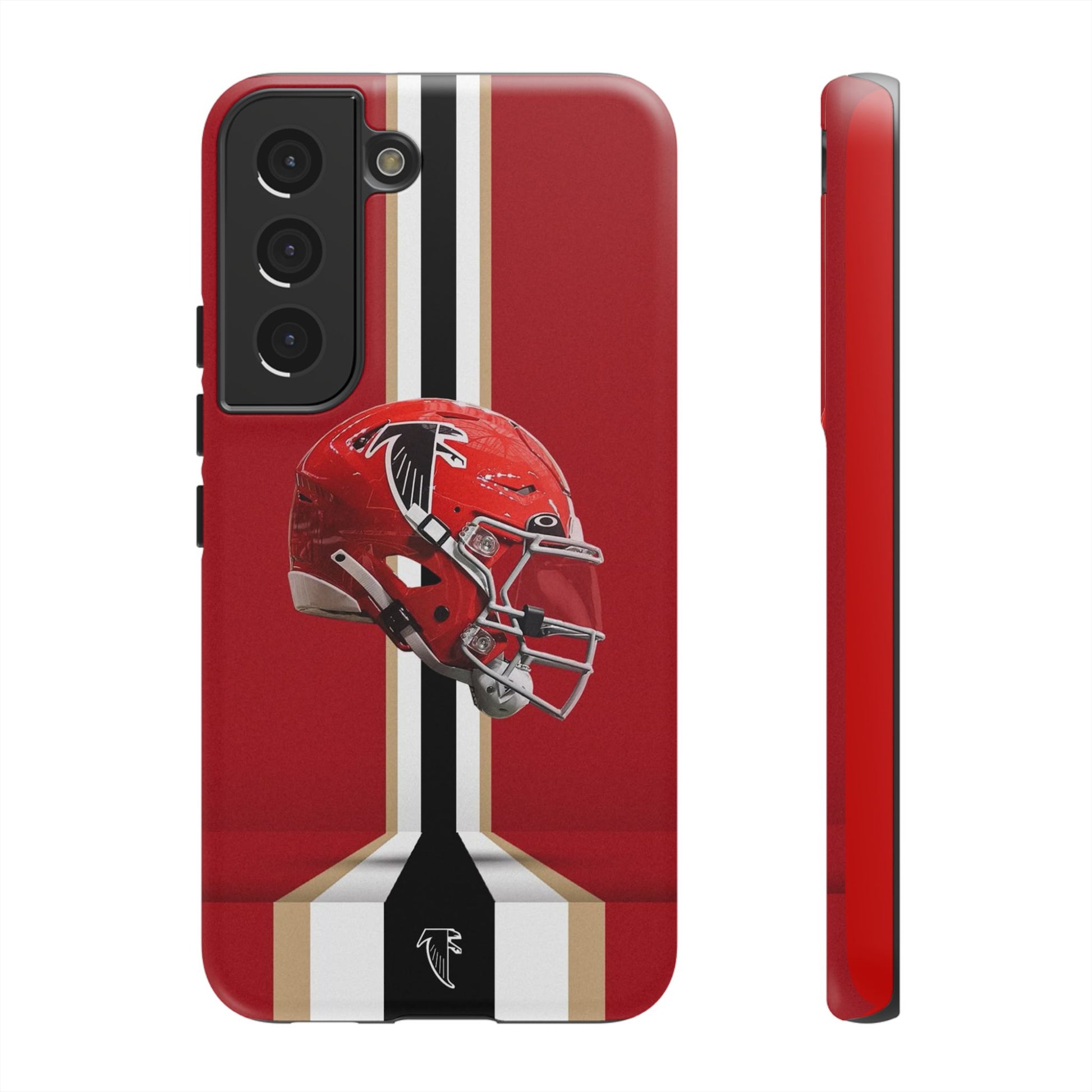 Atlanta Falcons Football Helmet Logo Tough Cases for iPhones, Samsung, and Pixel