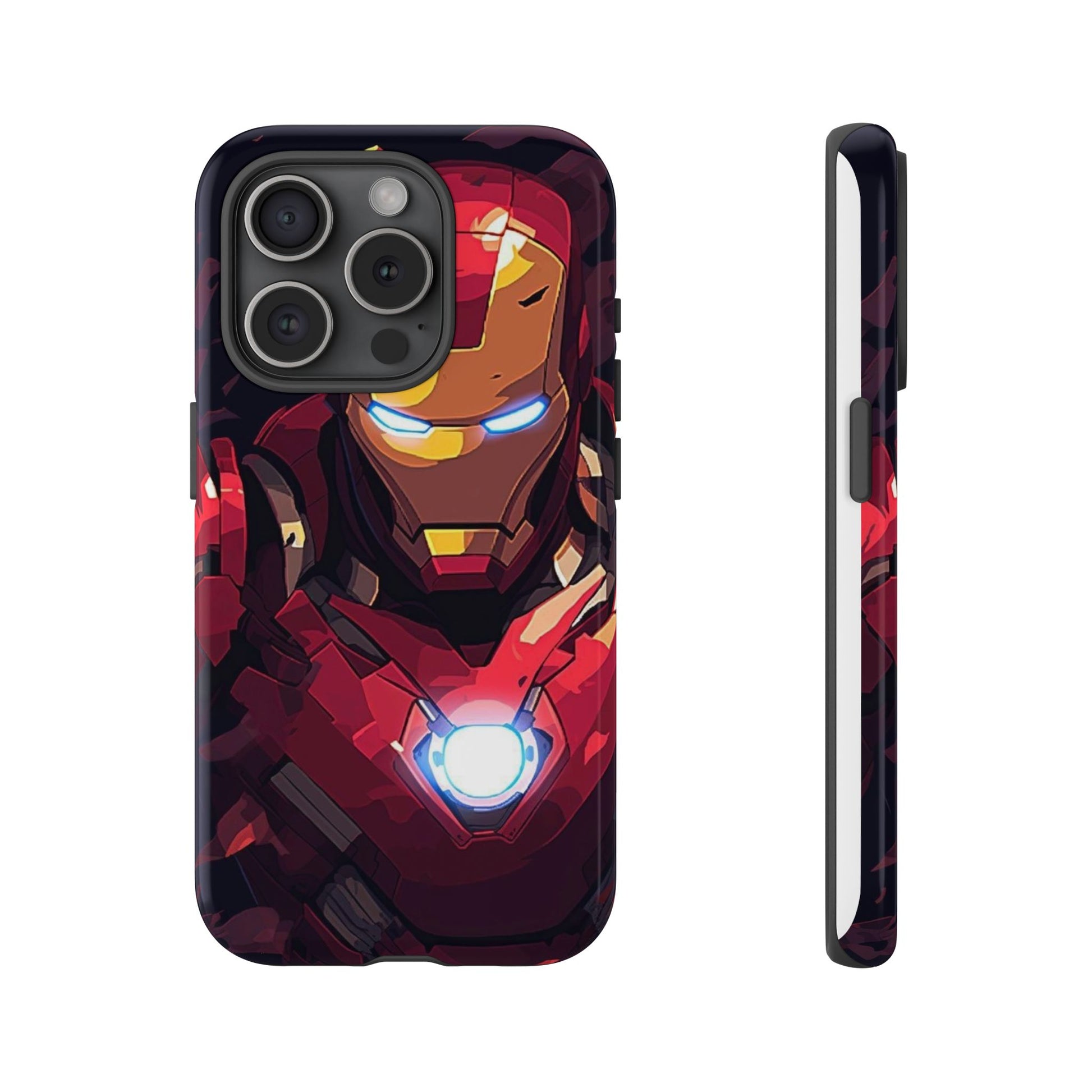 Invincible Iron Man Tough Cases for iPhones, Samsung, and Pixel