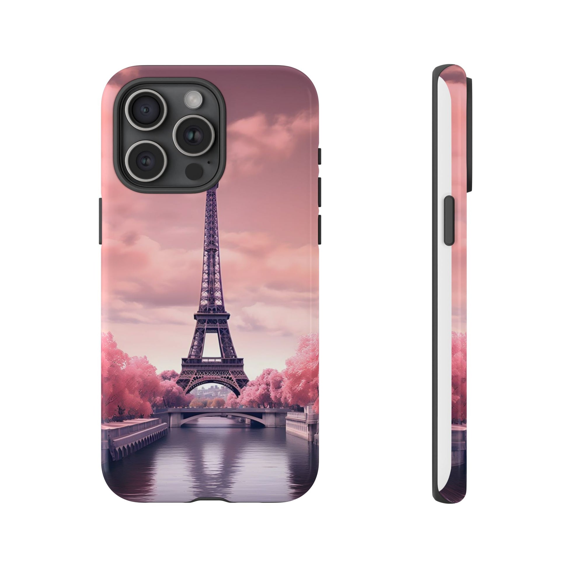 Eiffel Tower Paris Tough Cases for iPhones, Samsung, and Pixel