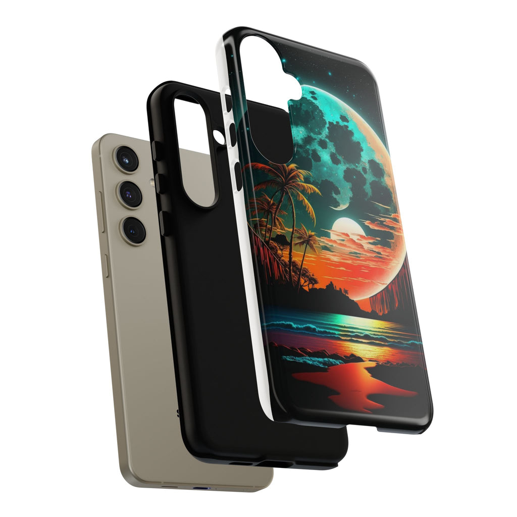 Fantasy Beach Sunset Landscape Phone Case for iPhone, Samsung Galaxy, & Pixel Phones
