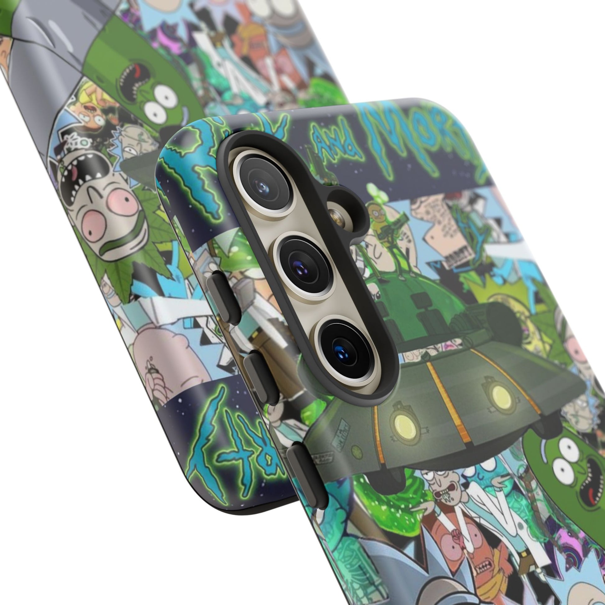 Rick and Morty Phone Case, Tough Cases for iPhones, Samsung, and Pixel