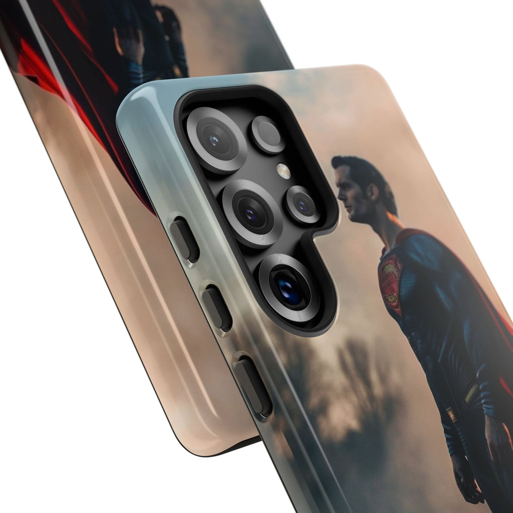 Henry Cavil Superman Tough Cases for iPhones, Samsung, and Pixel