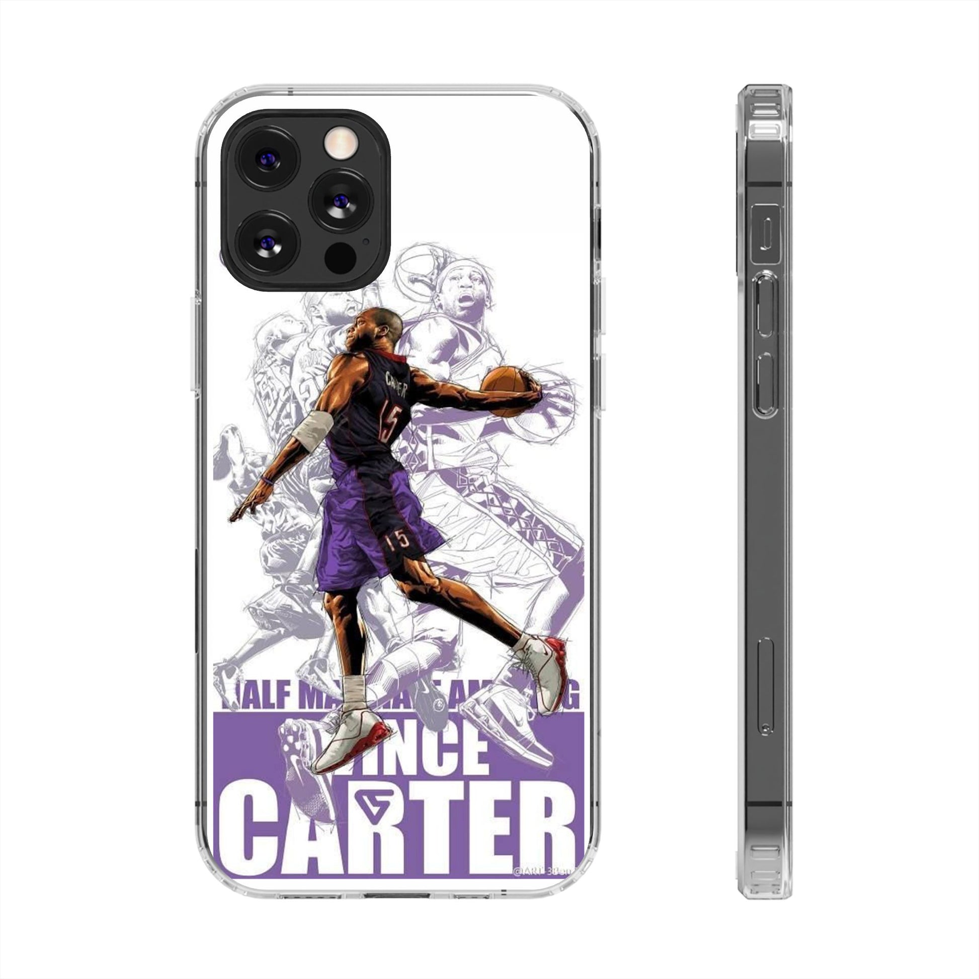 Slam Dunk Champ Vince Carter Protective Iphone and Samsung case