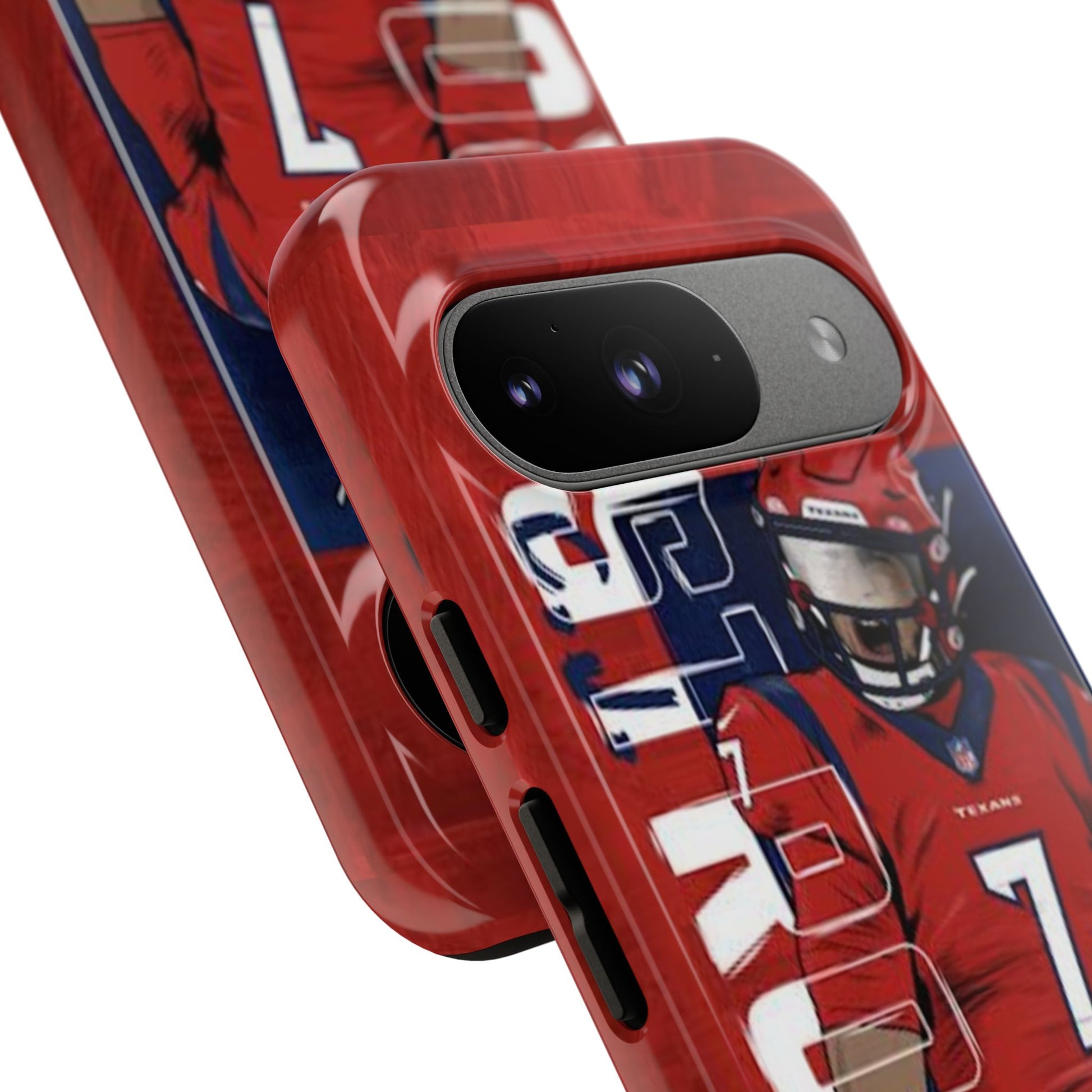 Houston Texans Football CJ Stroud Tough Cases for iPhones, Samsung, and Pixel