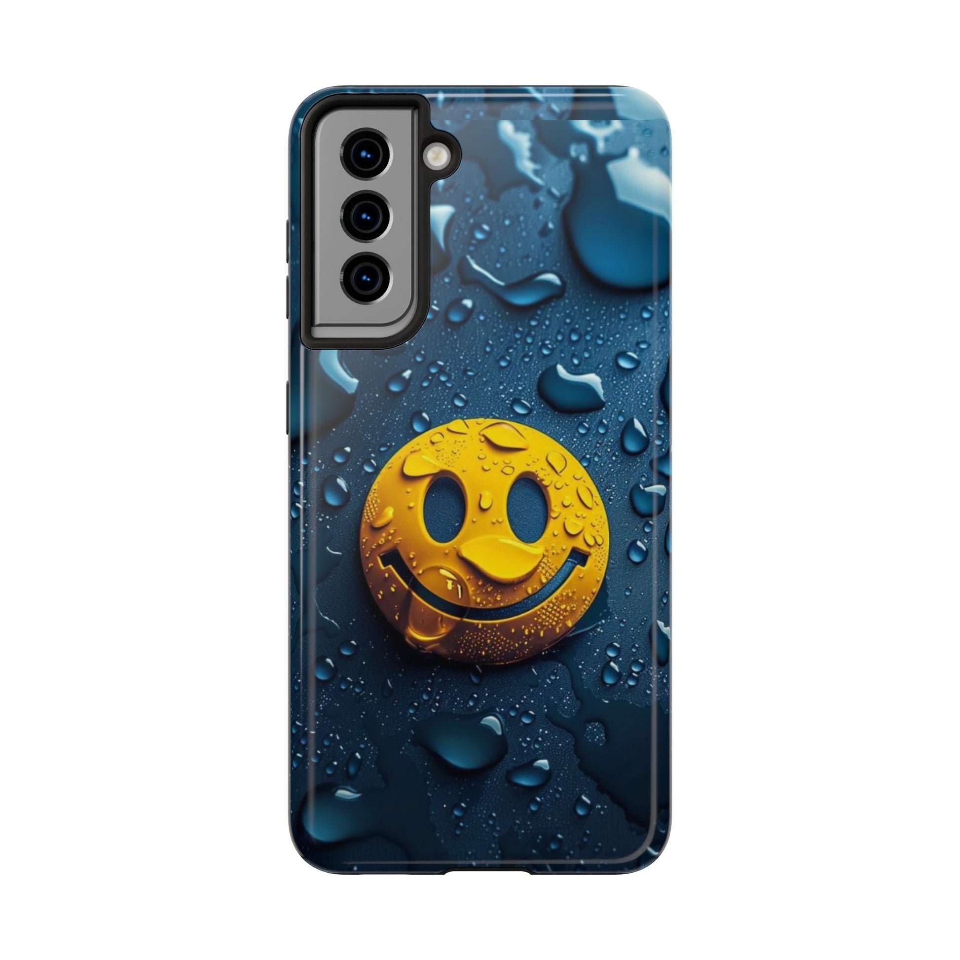 Be Happy Smiley Face Phone Cases for iPhones & Samsung Phones