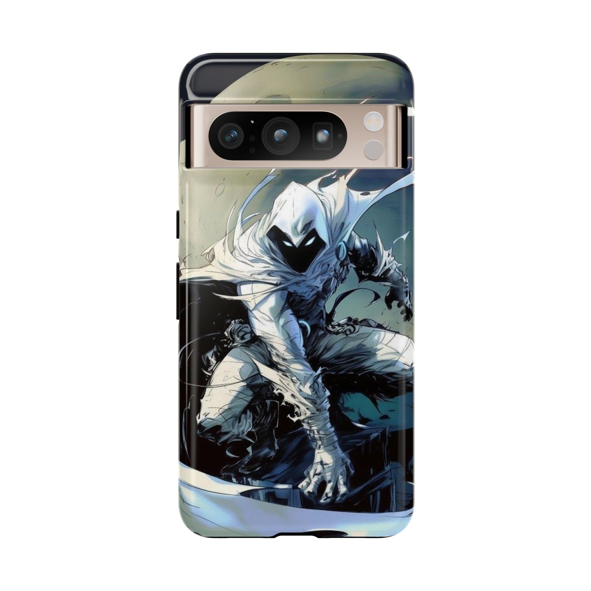 Moon Knight Tough Cases for iPhones, Samsung, and Pixel