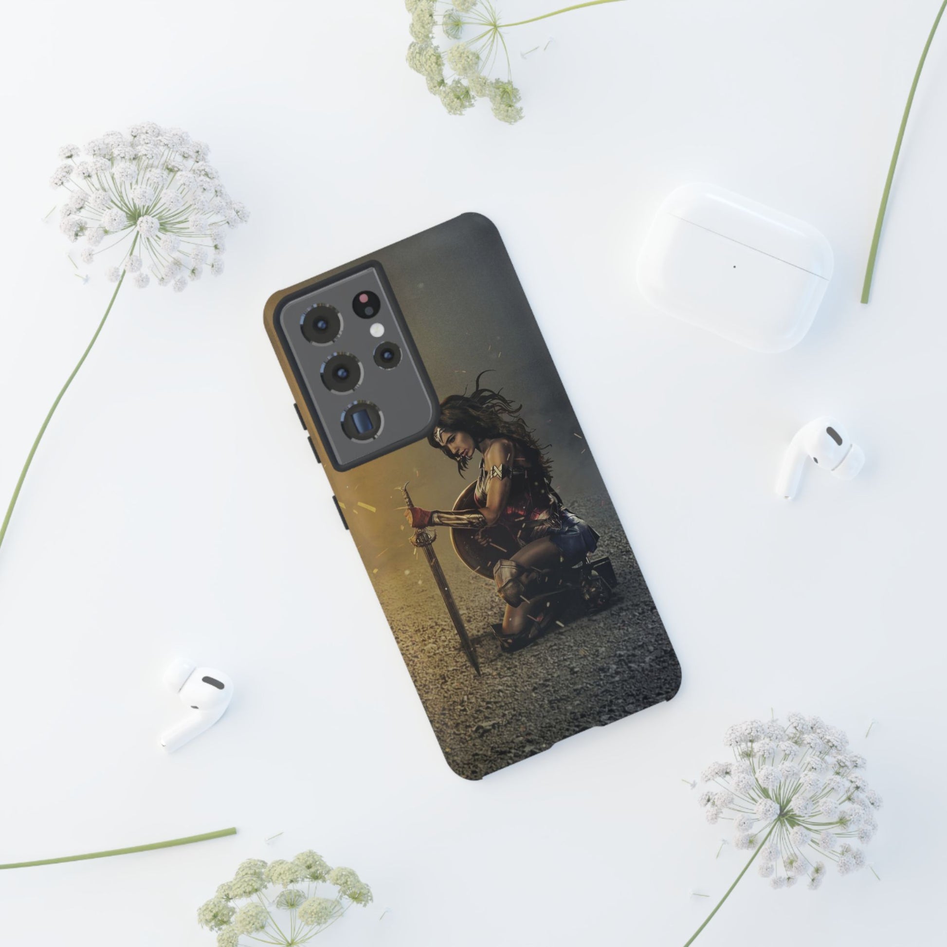 Gal Gadot Wonder Woman Tough Cases for iPhones, Samsung, and Pixel