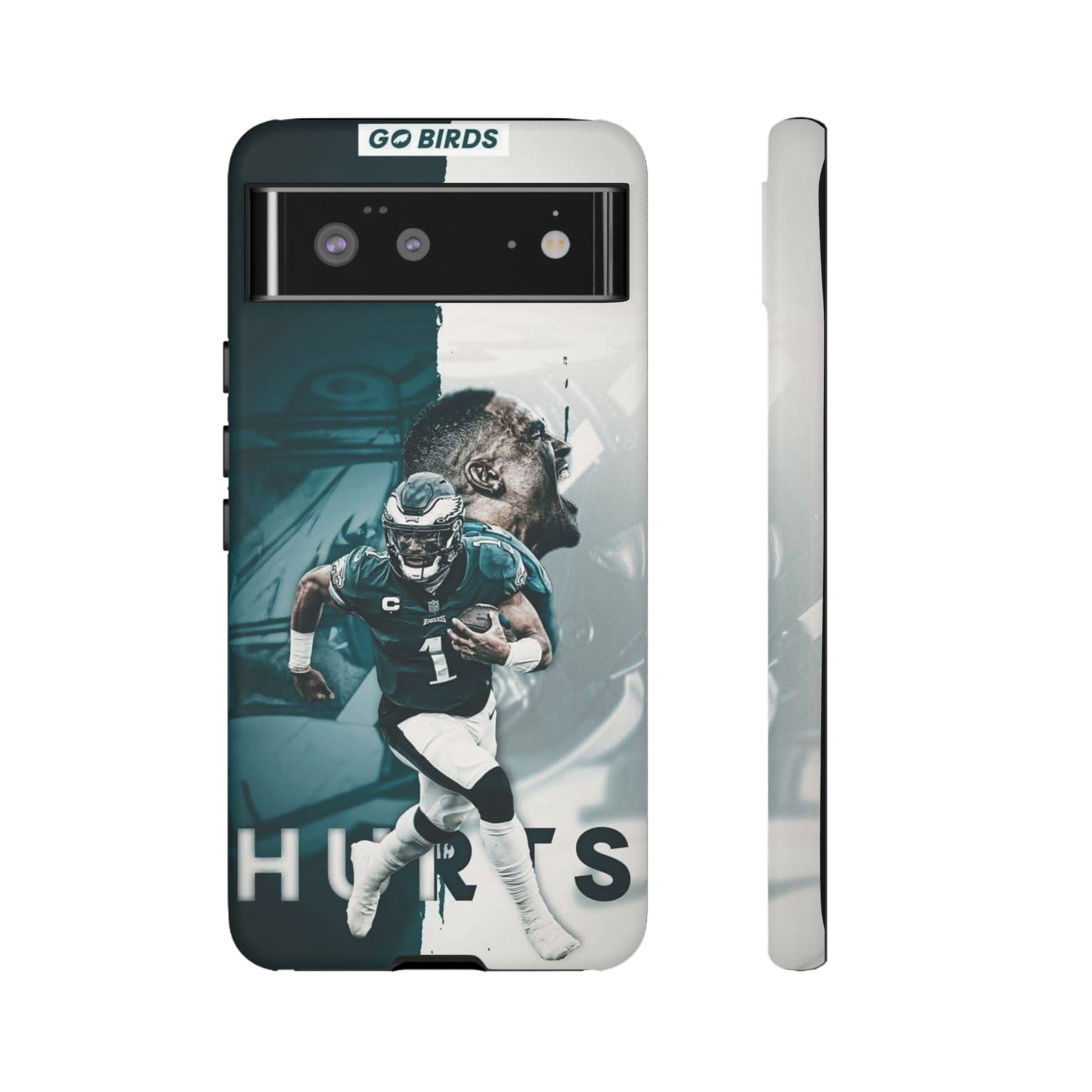 Jalen Hurts Eagles Football Tough Cases for iPhones, Samsung, and Pixel