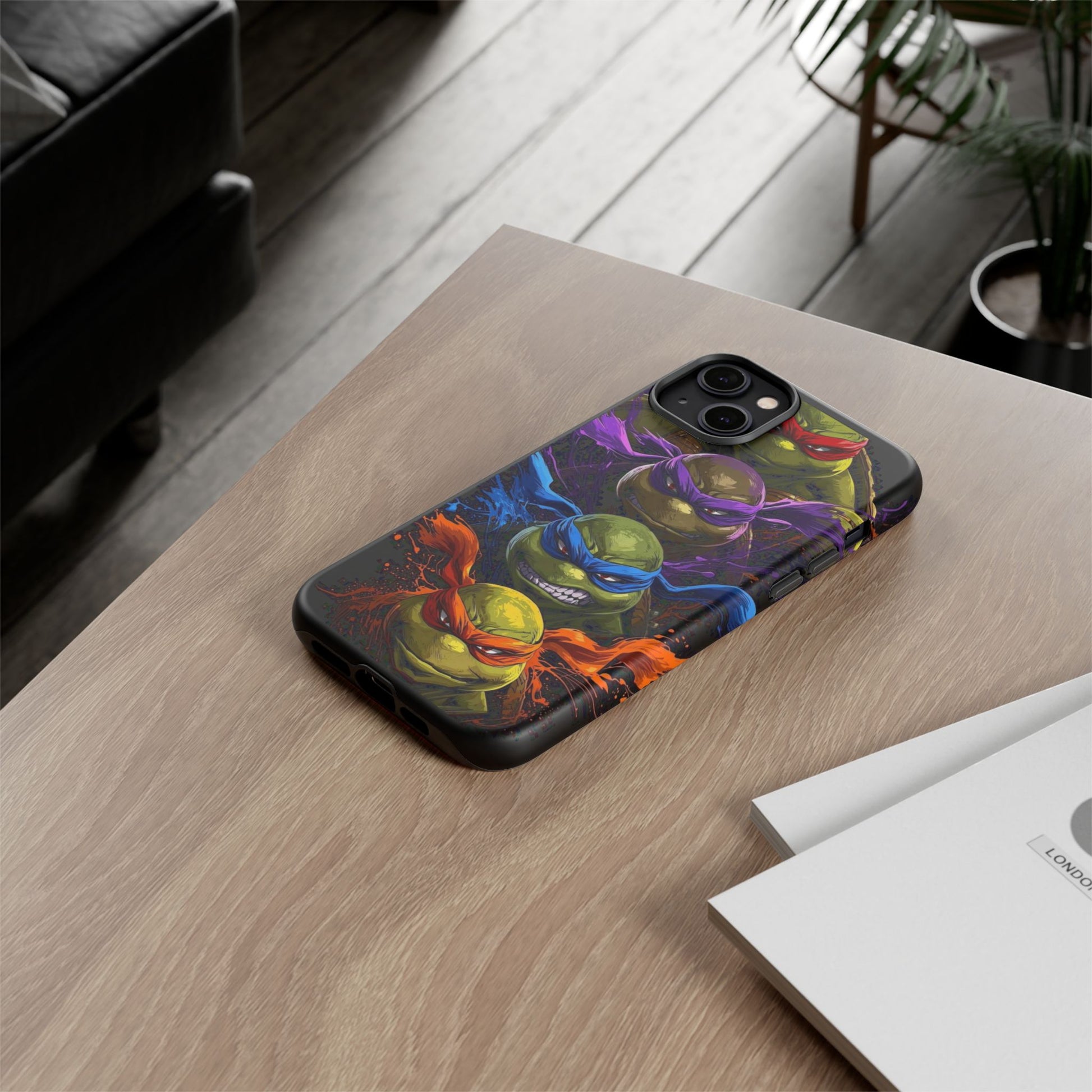 Ninja Turtles Tough Cases for iPhones, Samsung, and Pixel