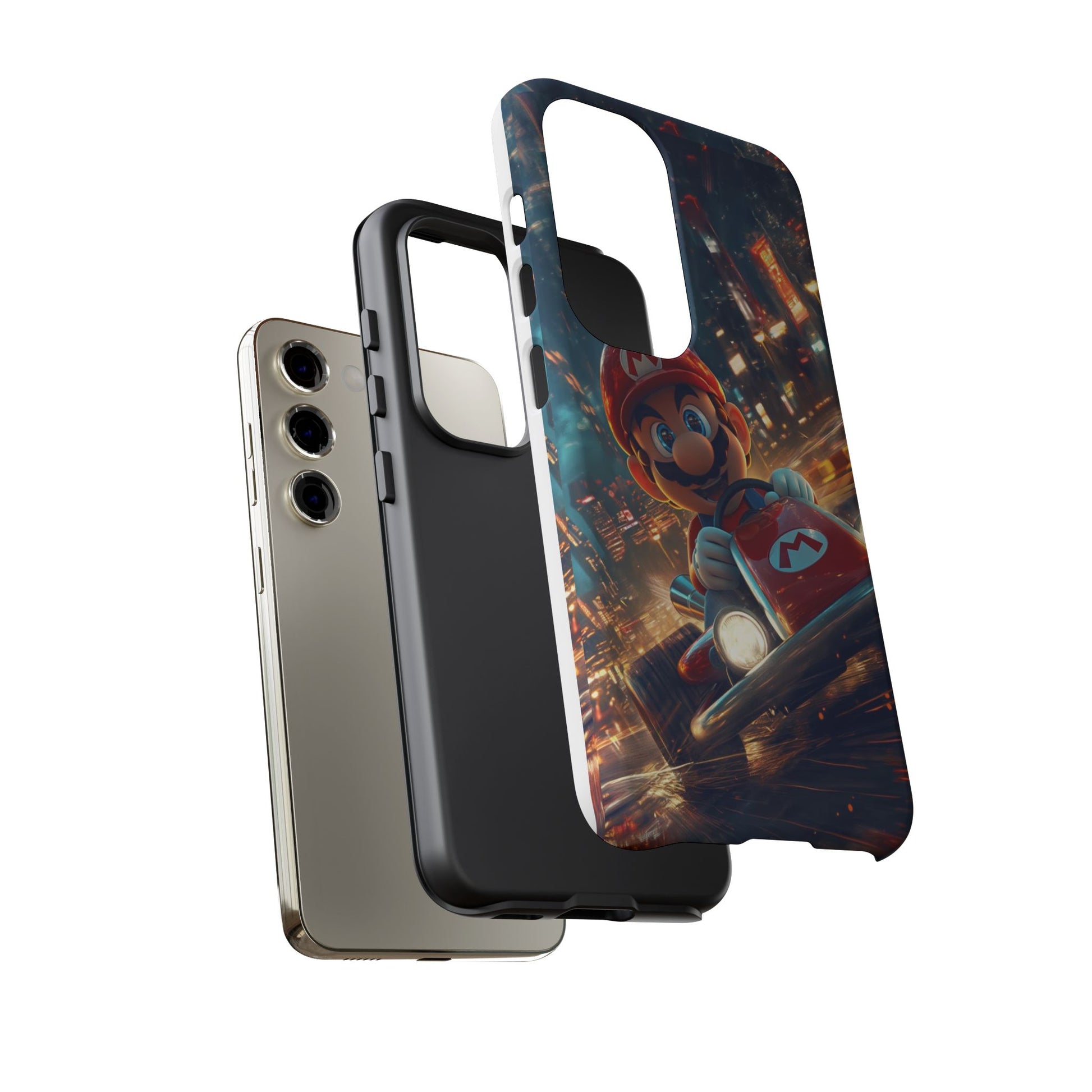 Super Mario Kart Phone Case, Tough Cases, Disney Phone for iPhones, Samsung, and Pixel