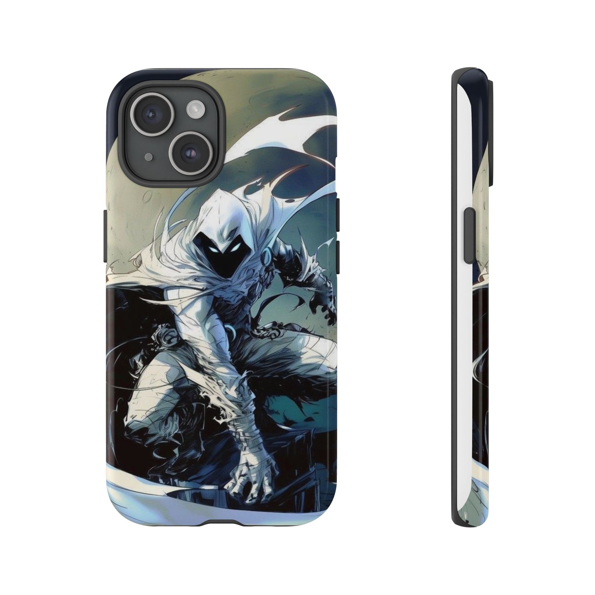 Moon Knight Tough Cases for iPhones, Samsung, and Pixel