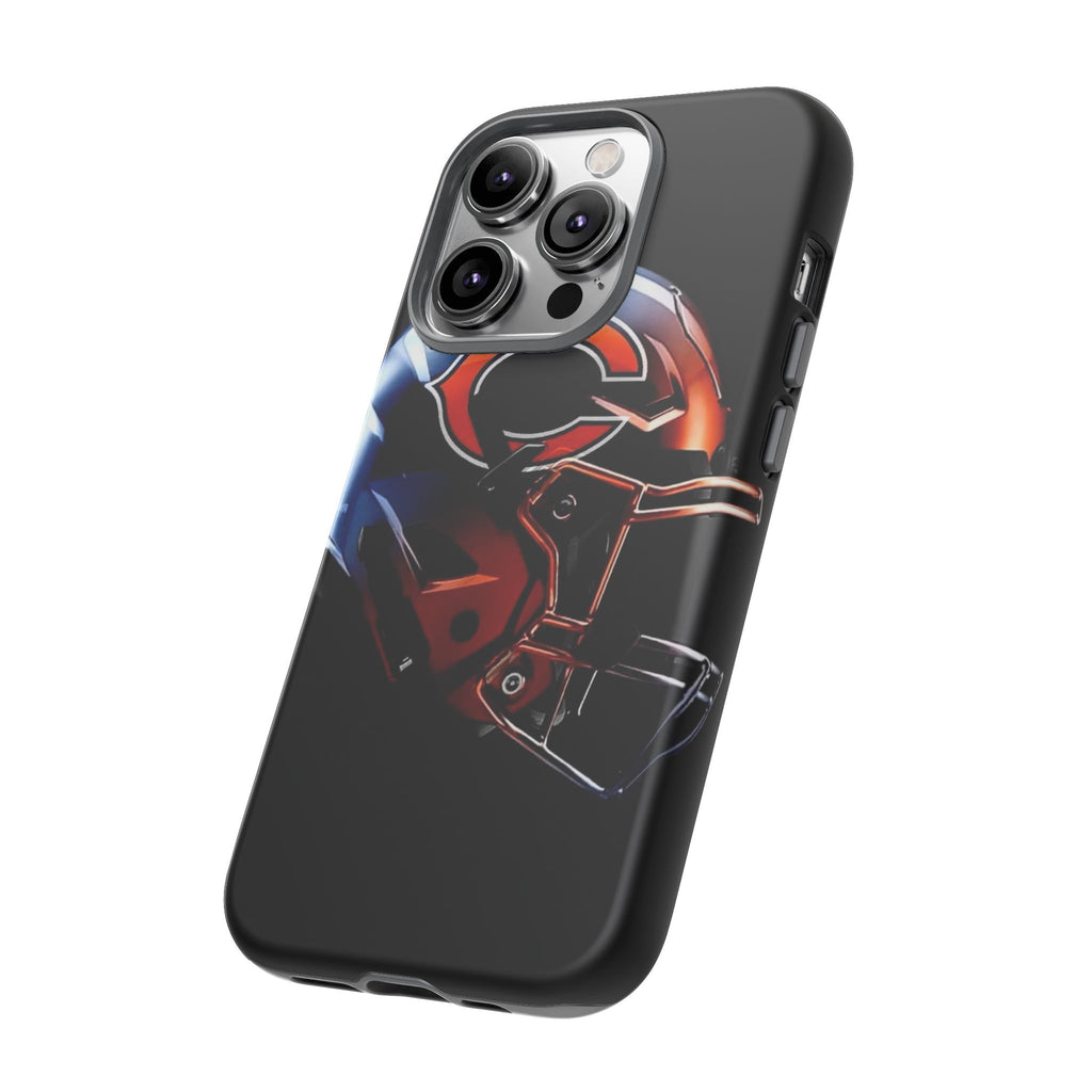 Football Helmet Chicago Bears Phone Case, Tough Cases for iPhones, Samsung, and Pixel