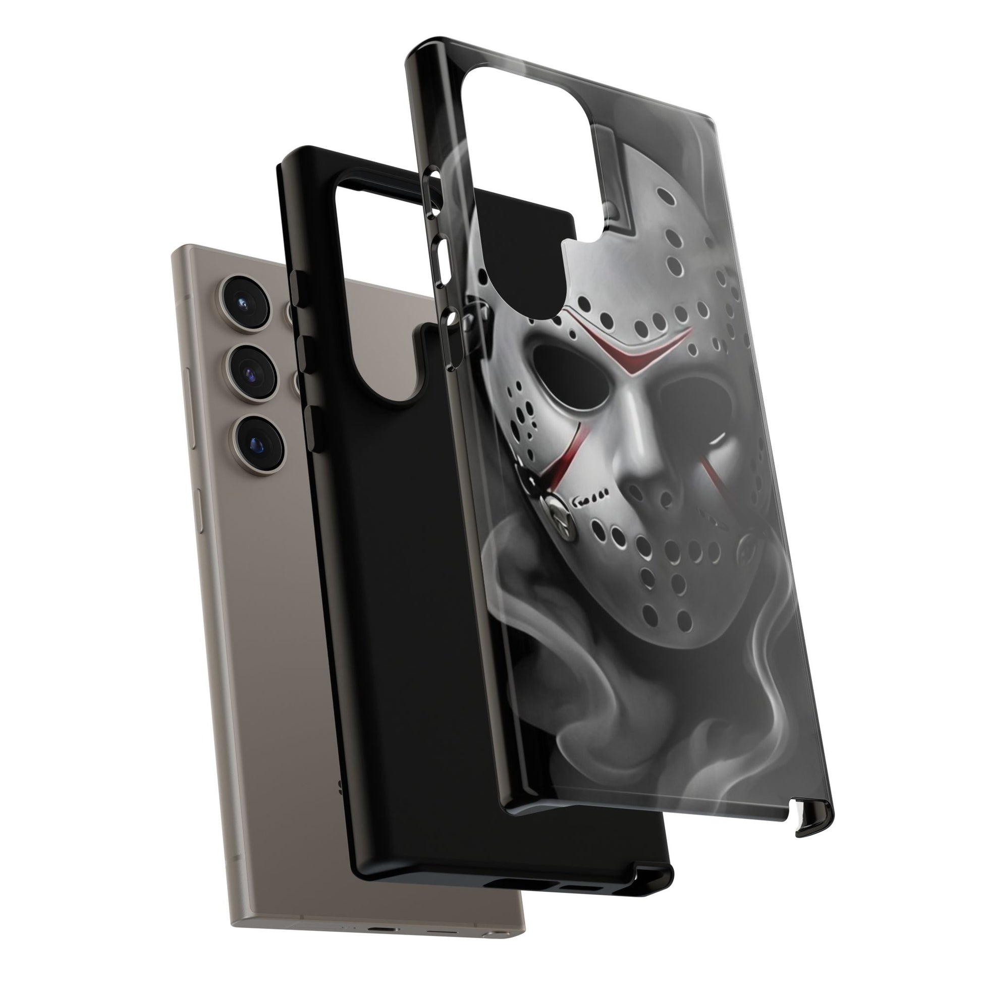 Friday the 13th Jason's Mask Tough Cases for iPhones, Samsung, and Pixel