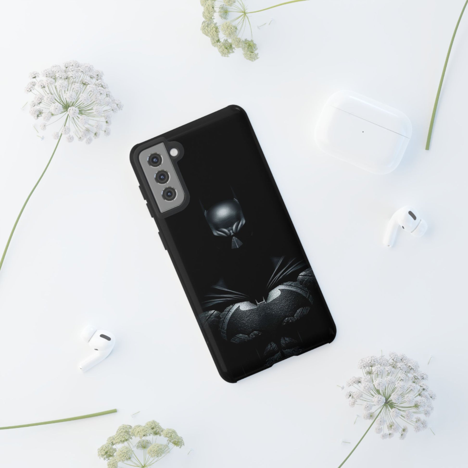 DC Comics Batman in Shadows Tough Cases for iPhones, Samsung, and Pixel