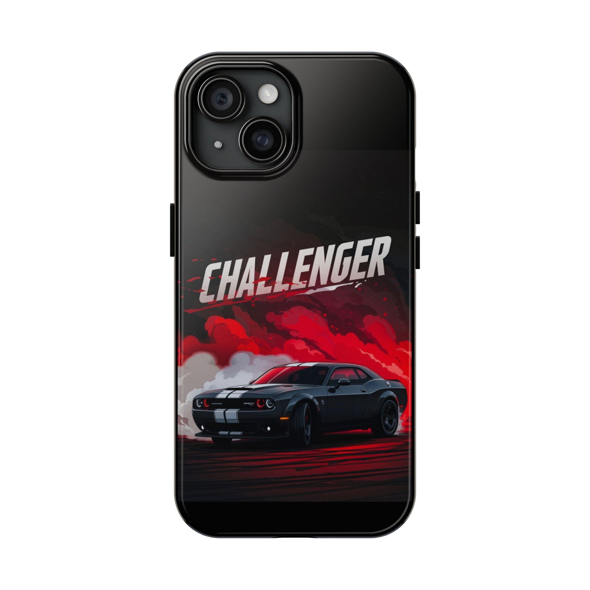 Dodge Challenger Muscle Car Hellcat Tough Phone Cases for Iphones & Samsung Phones Durable