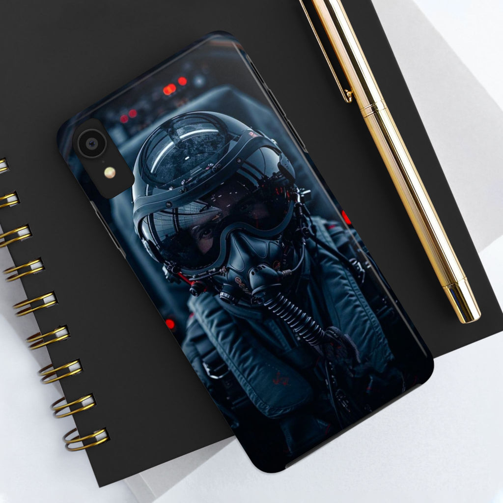 Air Force Pilot Fighter Jet Tough Phone Cases for iPhones & Samsung Phones