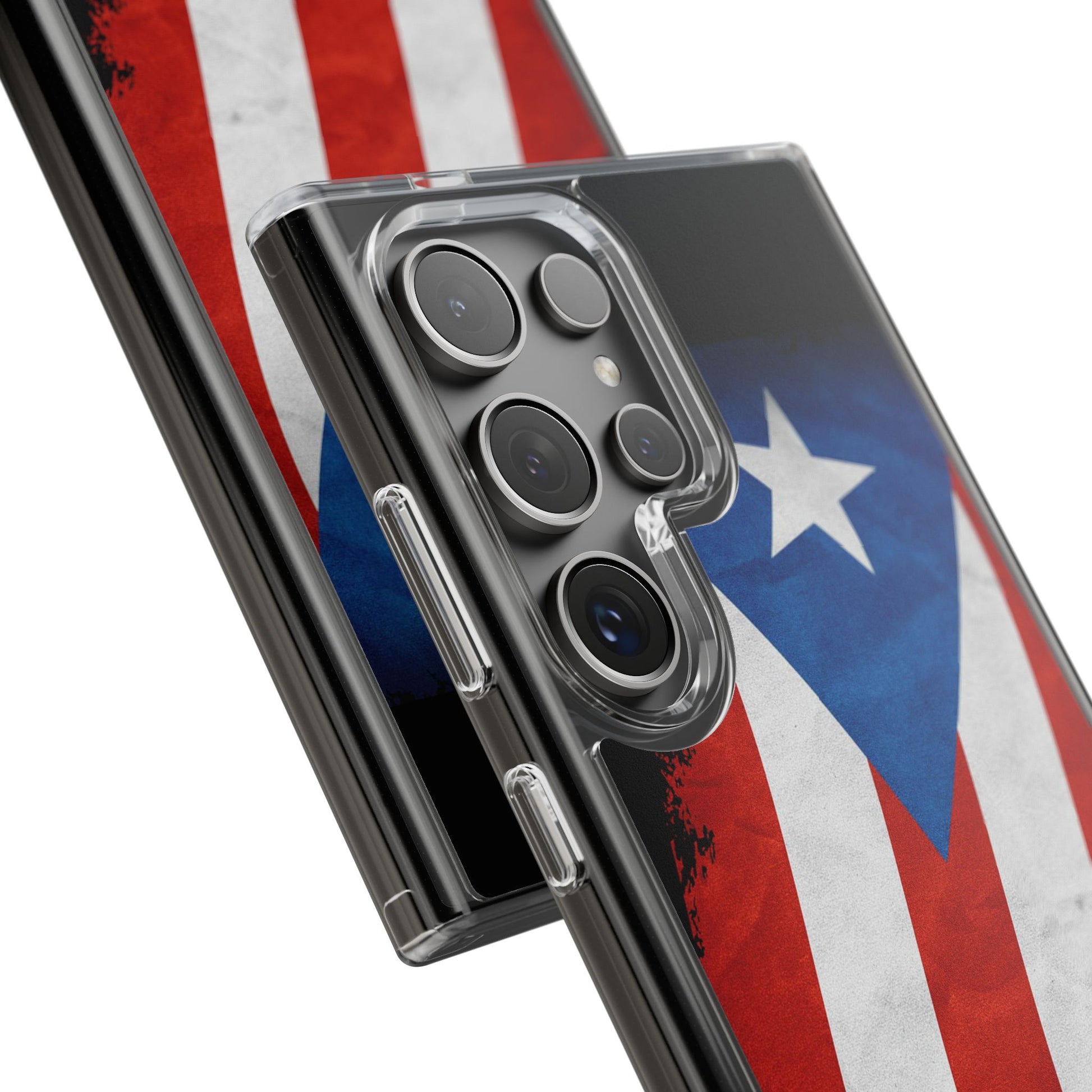 Puerto Rican Flag Art Inspired Iphone and Samsung Protective case