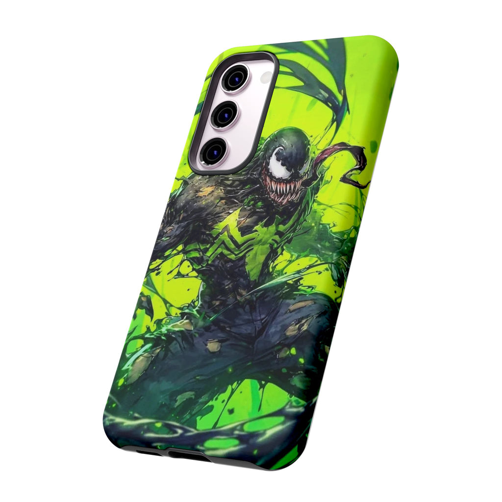 Evil Venom Phone Case, Tough Cases, Marvel Comics Phone for iPhones, Samsung, and Pixel