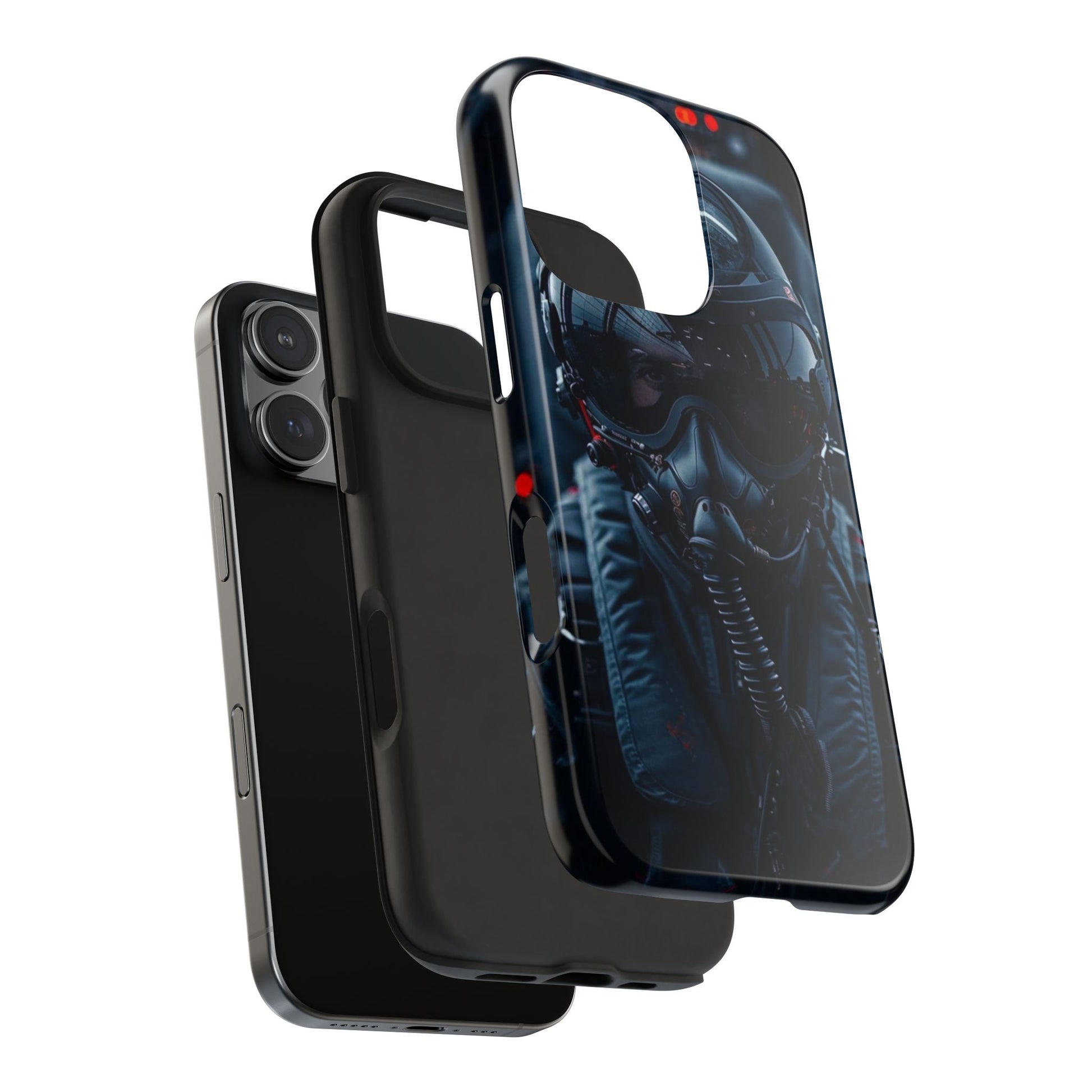 Air Force Pilot Fighter Jet Tough Phone Cases for iPhones & Samsung Phones