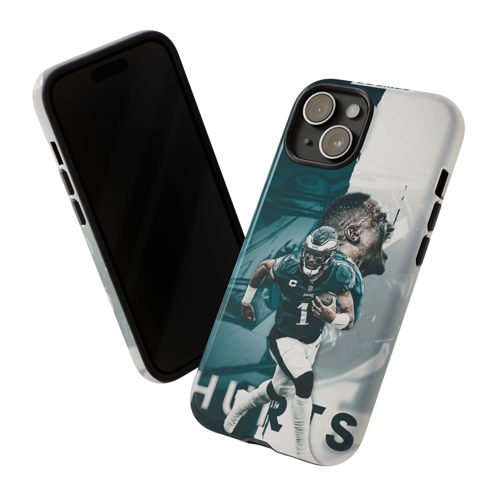 Jalen Hurts Eagles Football Tough Cases for iPhones, Samsung, and Pixel