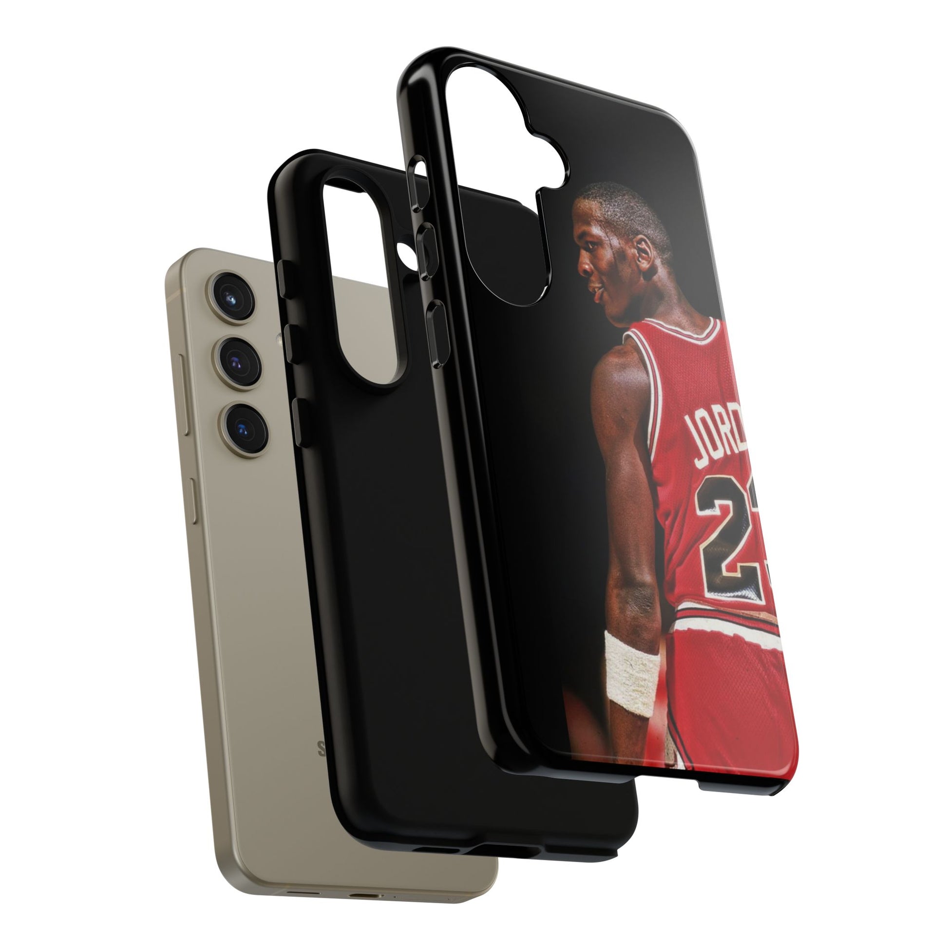 Basketball Legend Michael Jordan Tough Cases for iPhones, Samsung, and Pixel