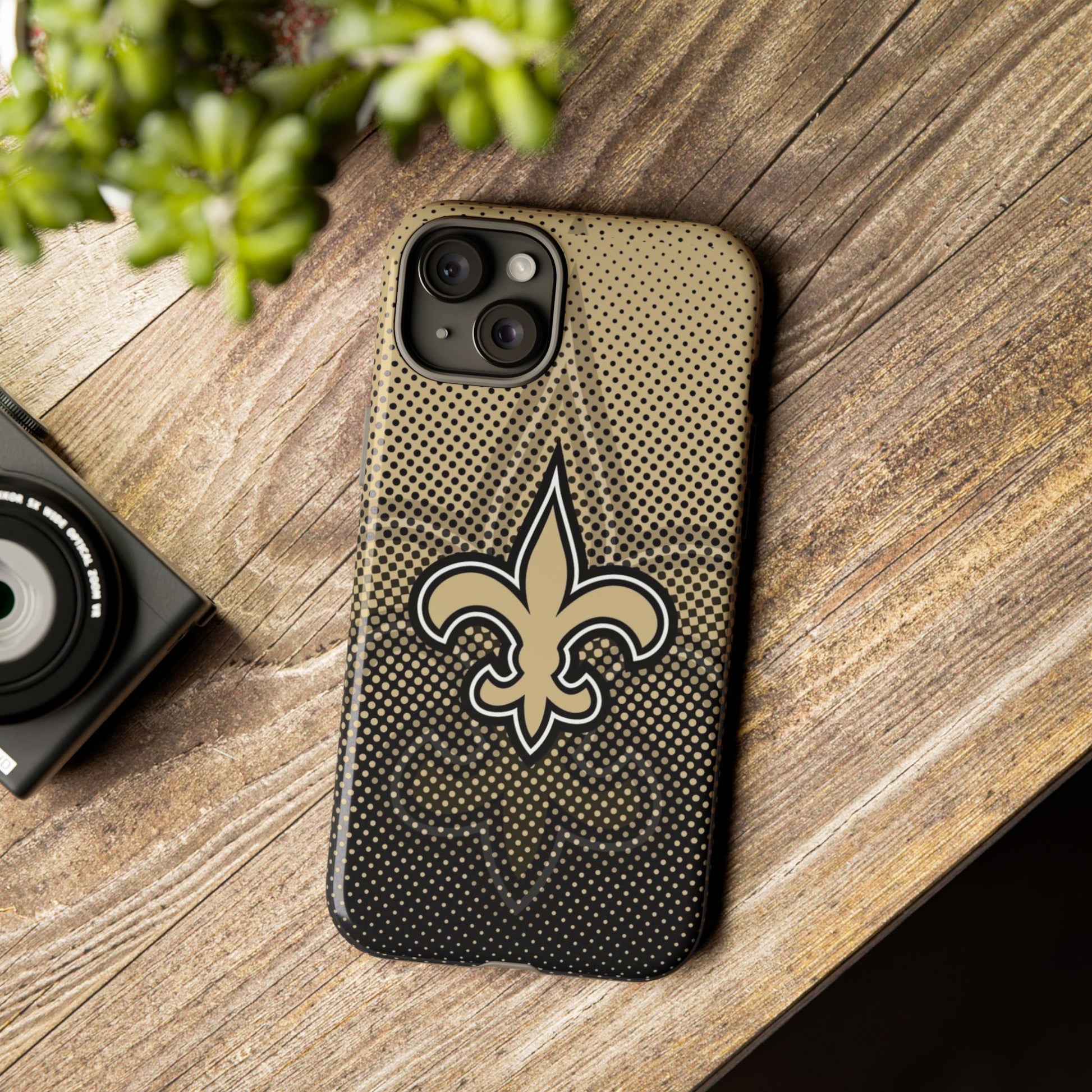 New Orleans Football Saints Logo Tough Cases for iPhones, Samsung, and Pixel