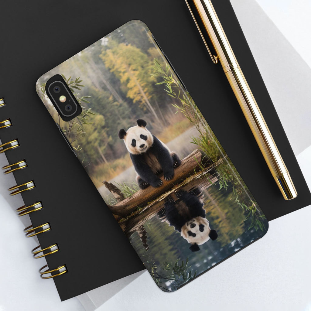 Cute Panda Theme Phone Cases for iPhones & Samsung Phones