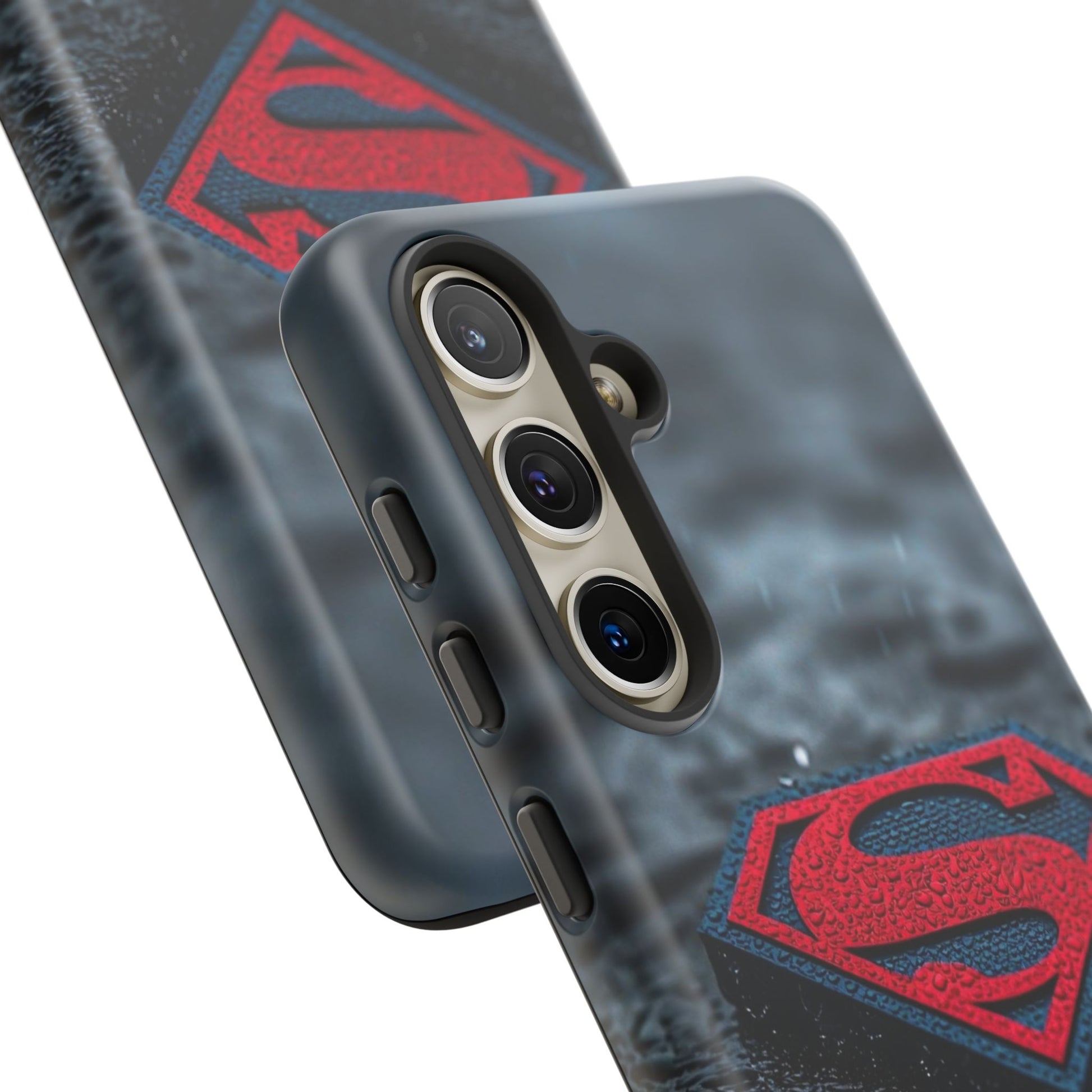 Superman Logo Tough Cases for iPhones, Samsung, and Pixel