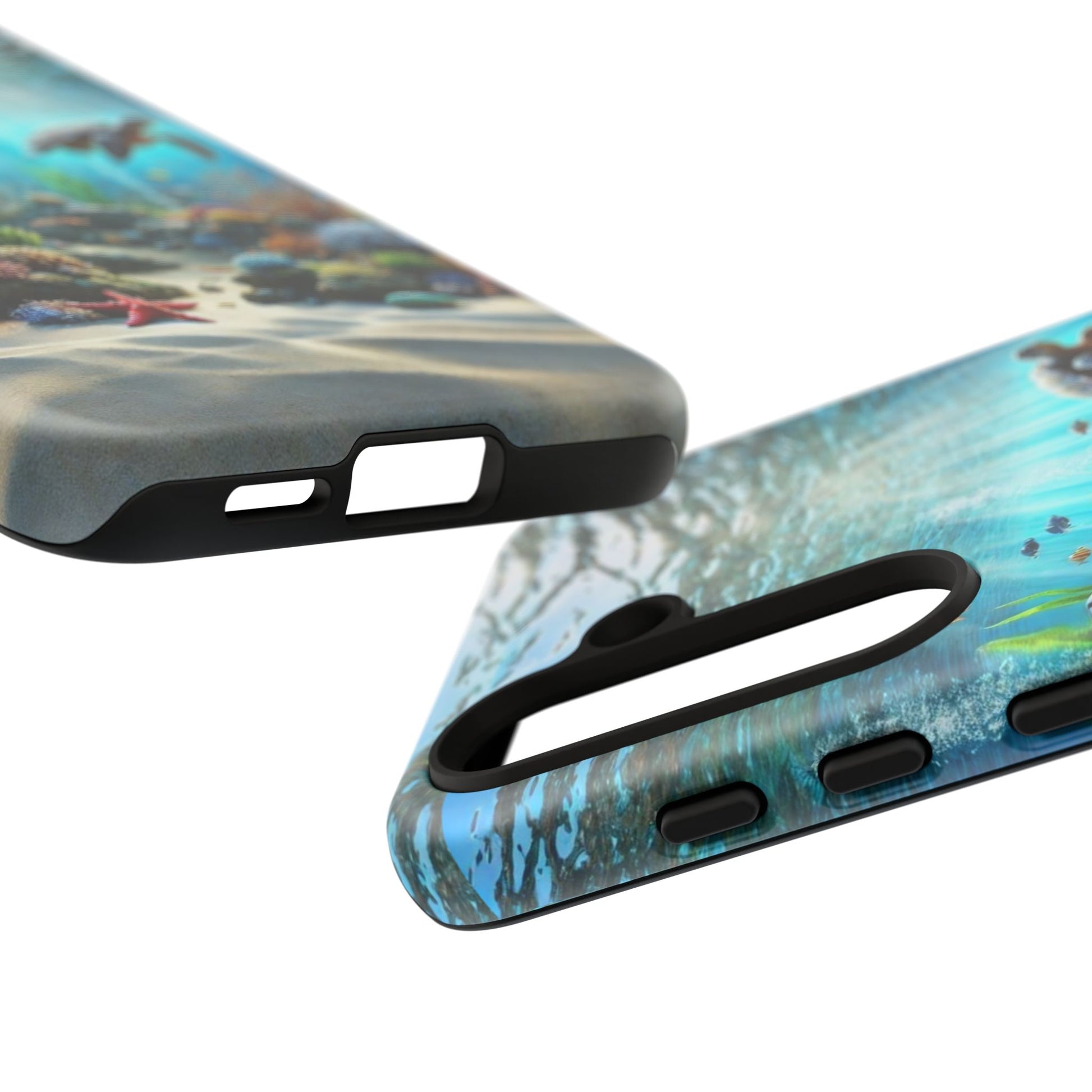 Under Sea Landscape Tough Cases for iPhones, Samsung, and Pixel
