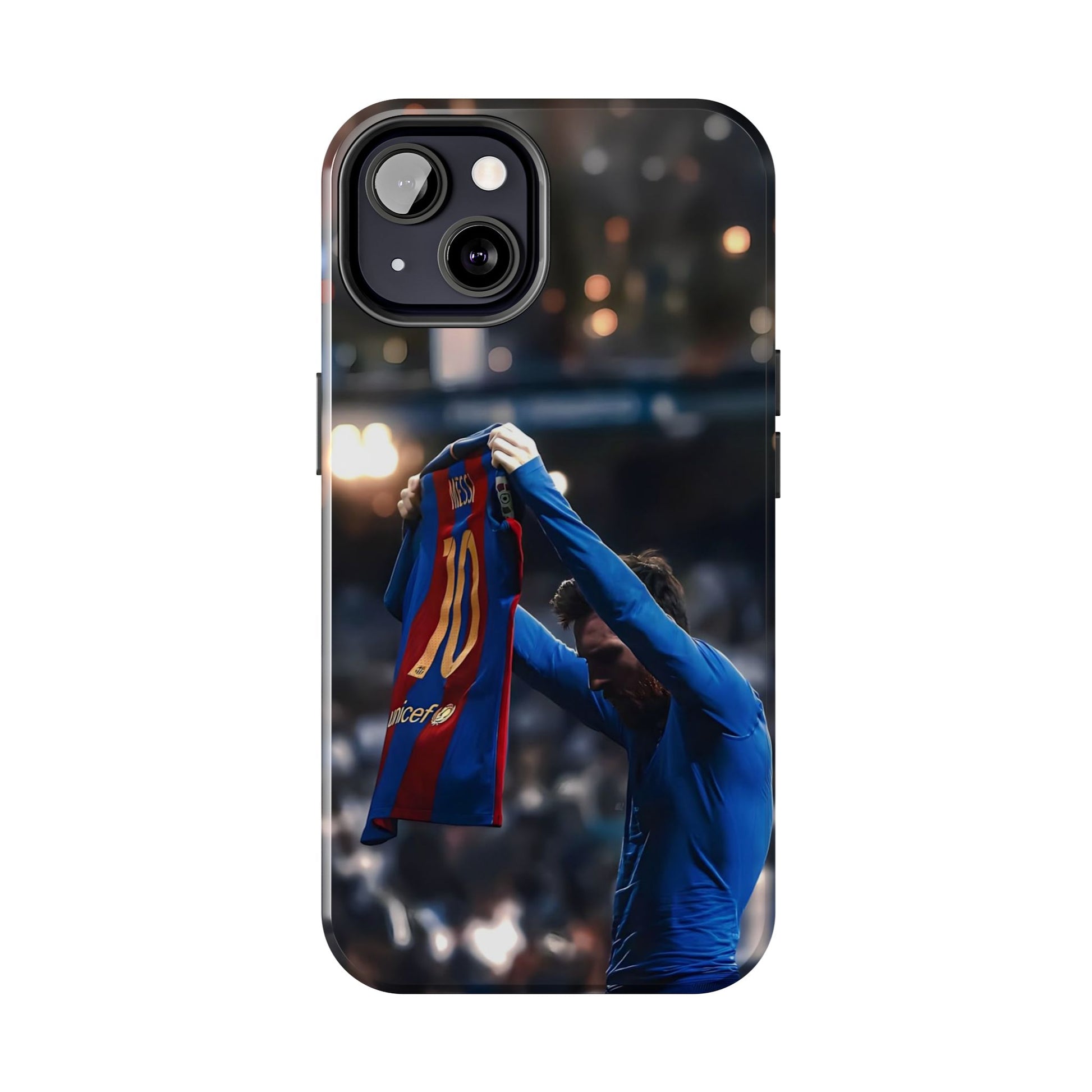 Soccer Champ Messi Tough Phone Cases for Iphones & Samsung Phones Durable