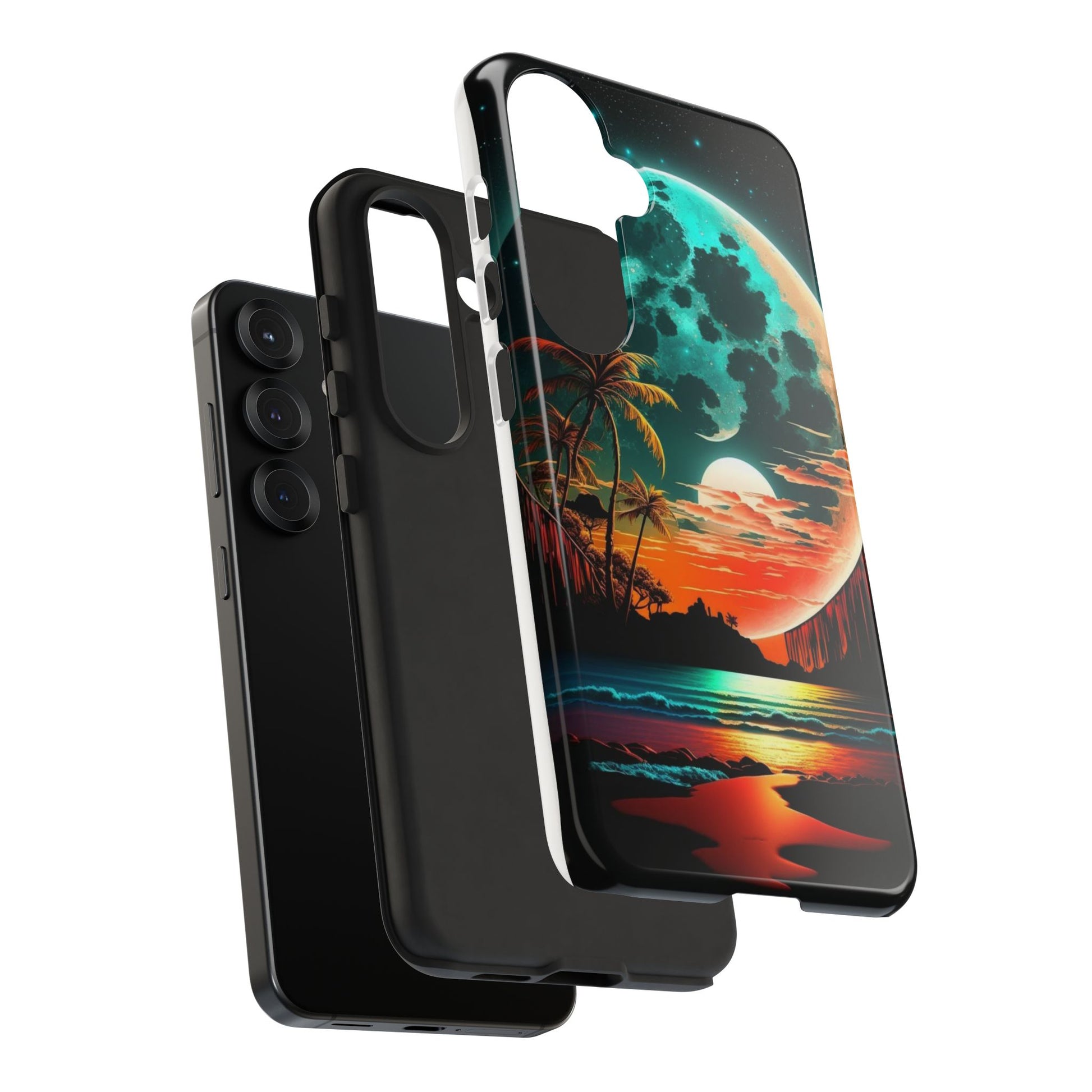 Fantasy Beach Sunset Landscape Phone Case for iPhone, Samsung Galaxy, & Pixel Phones
