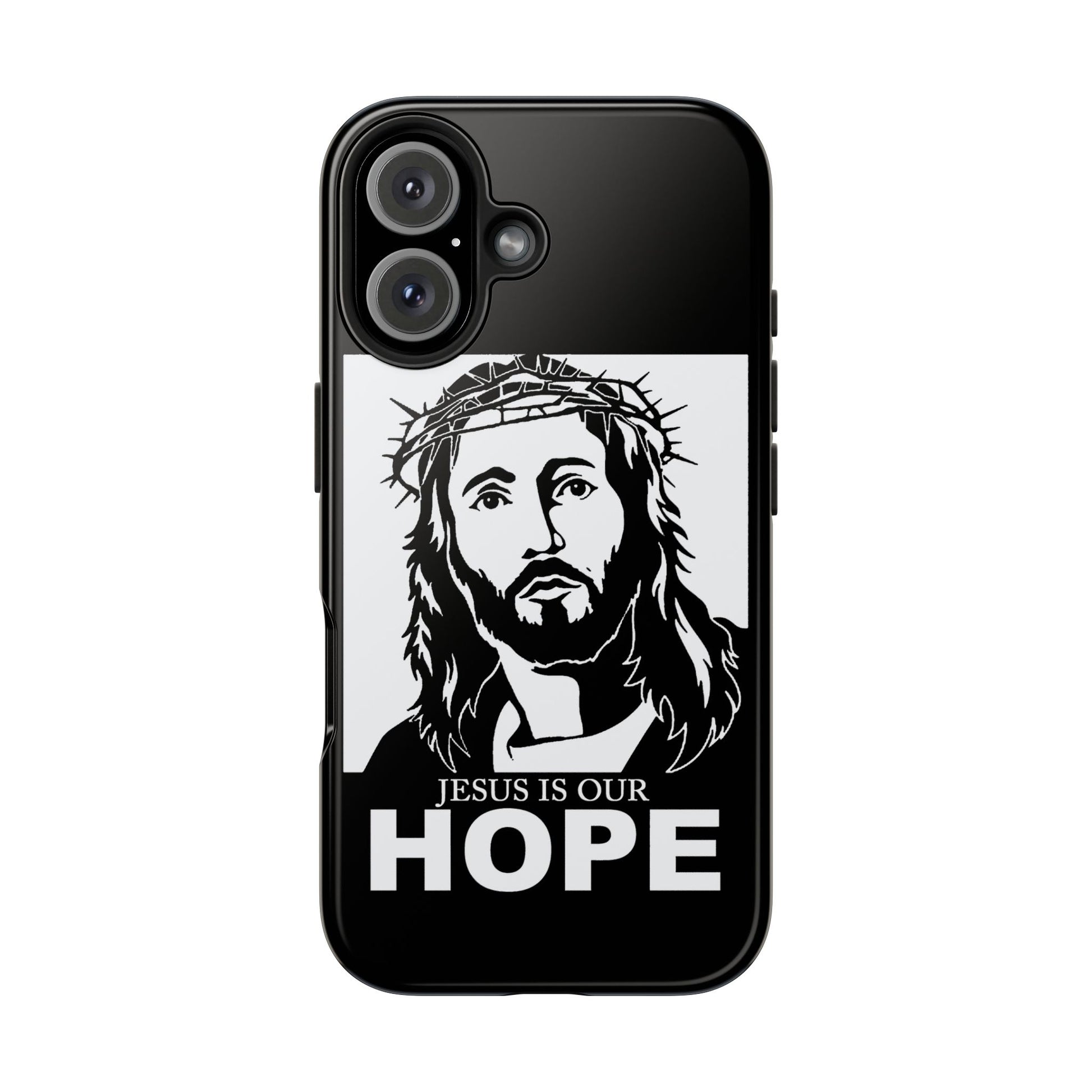 Jesus is Our Hope Christian Phone Cases for iPhones & Samsung Phones