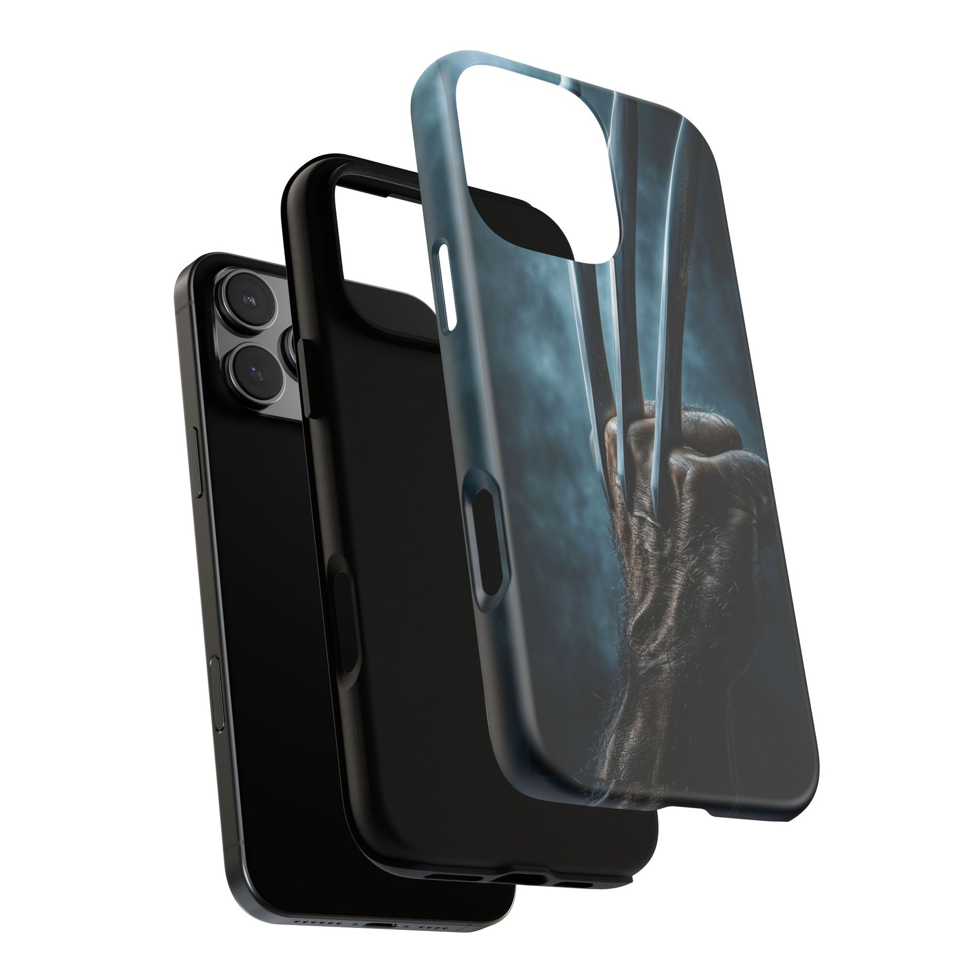 Logan's Claws Wolverine Tough Cases for iPhones, Samsung, and Pixel
