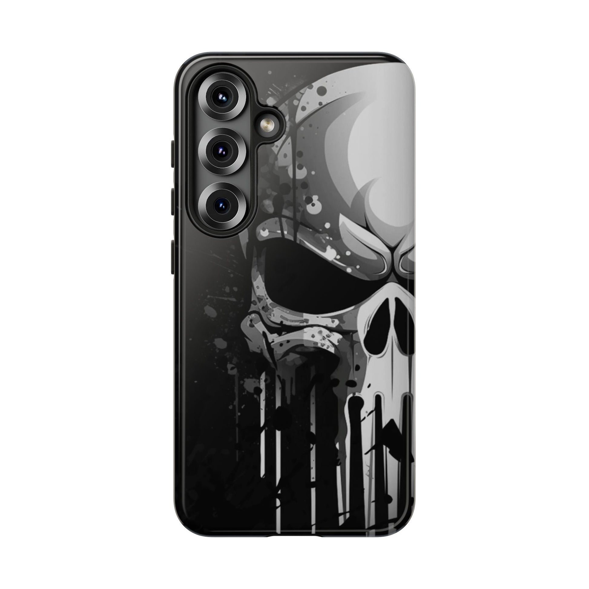 Punisher Skull Tough Cases for iPhones, Samsung, and Pixel