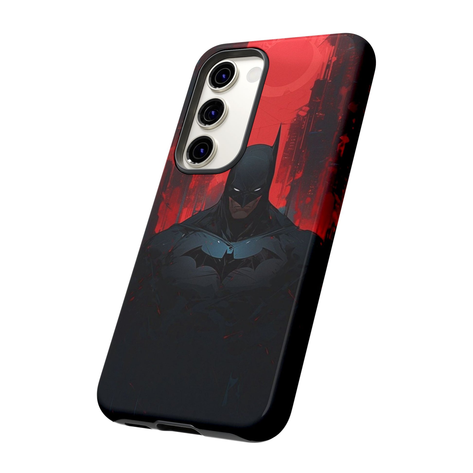 The Dark Knight Batman Tough Cases for iPhones, Samsung, and Pixel