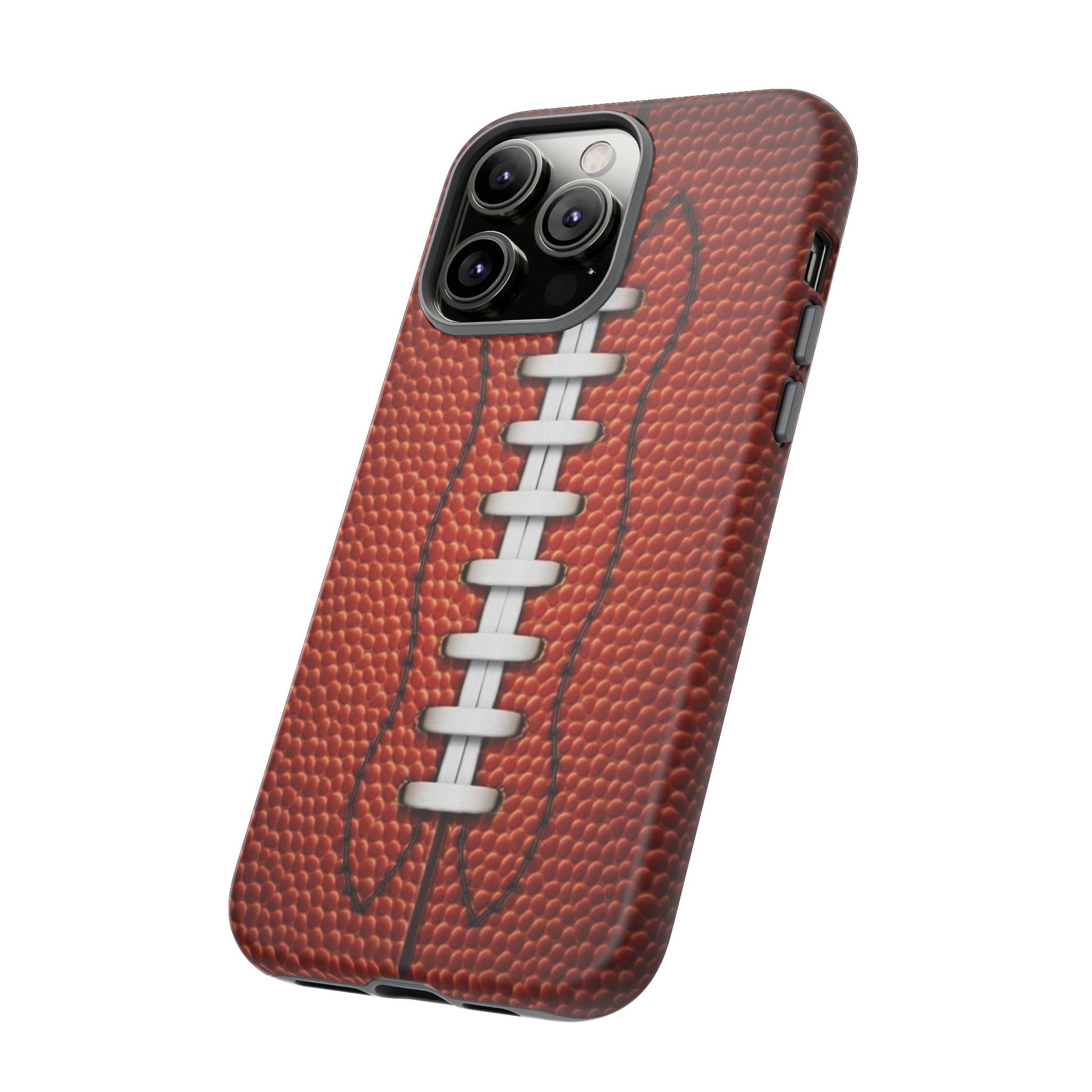 Football Pigskin Print Tough Cases for iPhones, Samsung, and Pixel