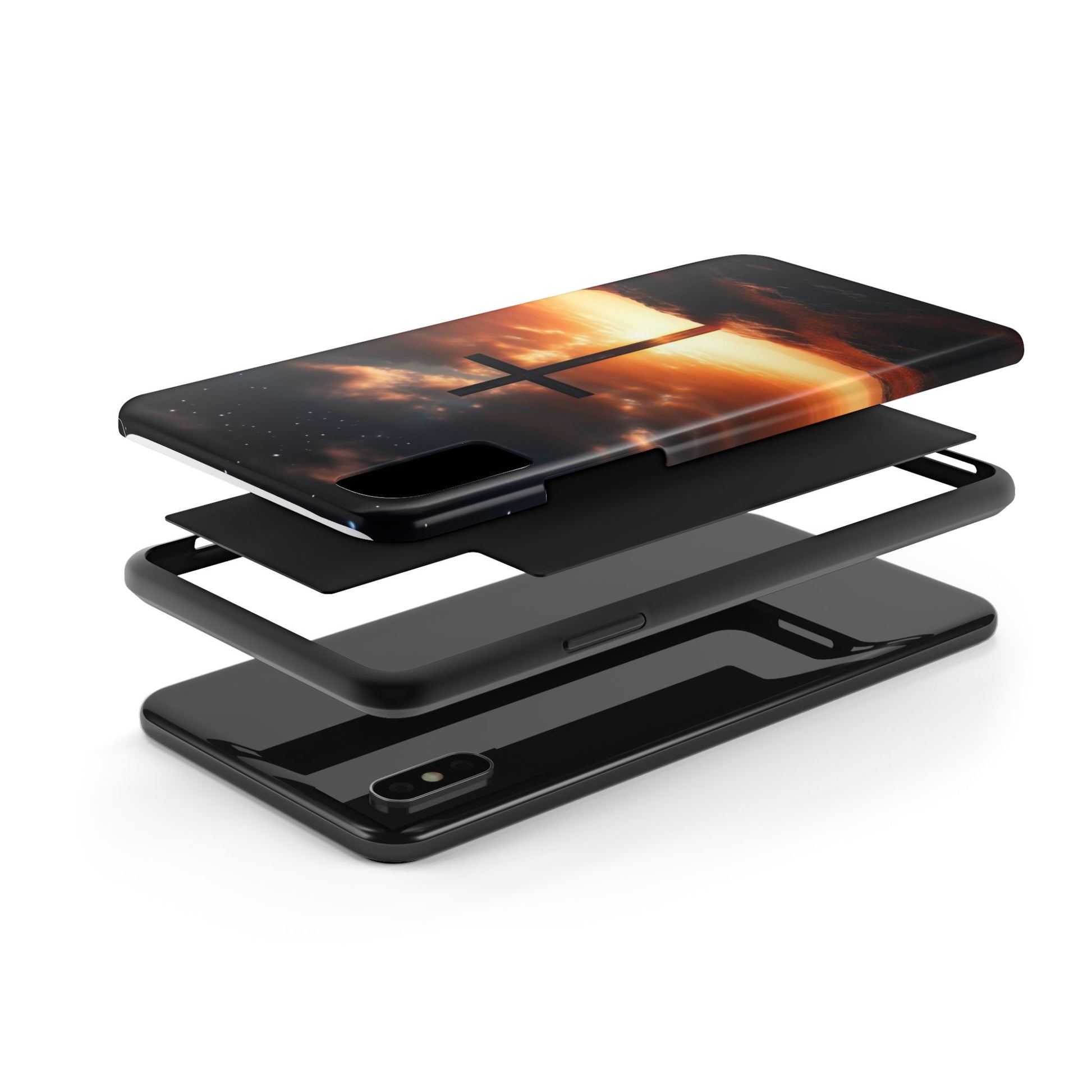 Christian Cross Theme Phone Cases for Iphones & Samsung Phones Durable