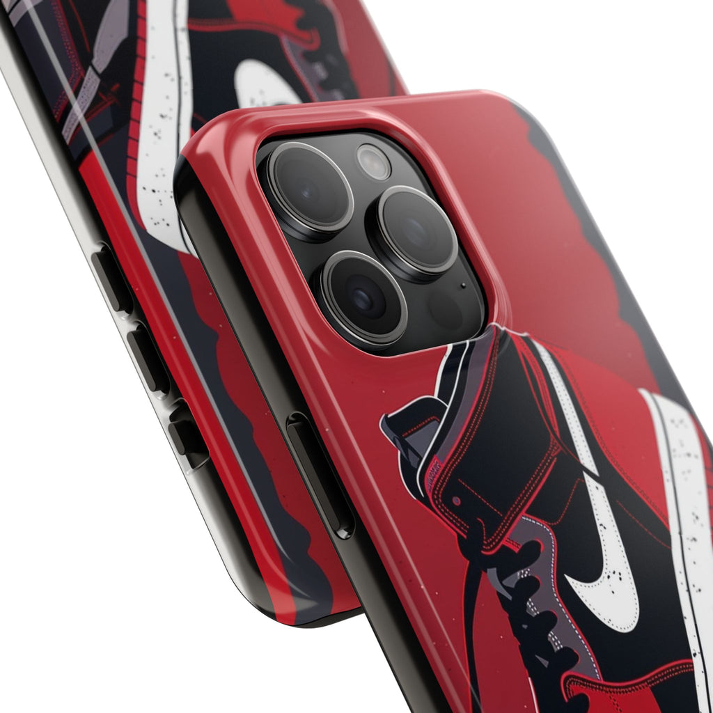 Retro Basketball Sneaker Art Phone Cases for iPhone & Samsung Galaxy Phones