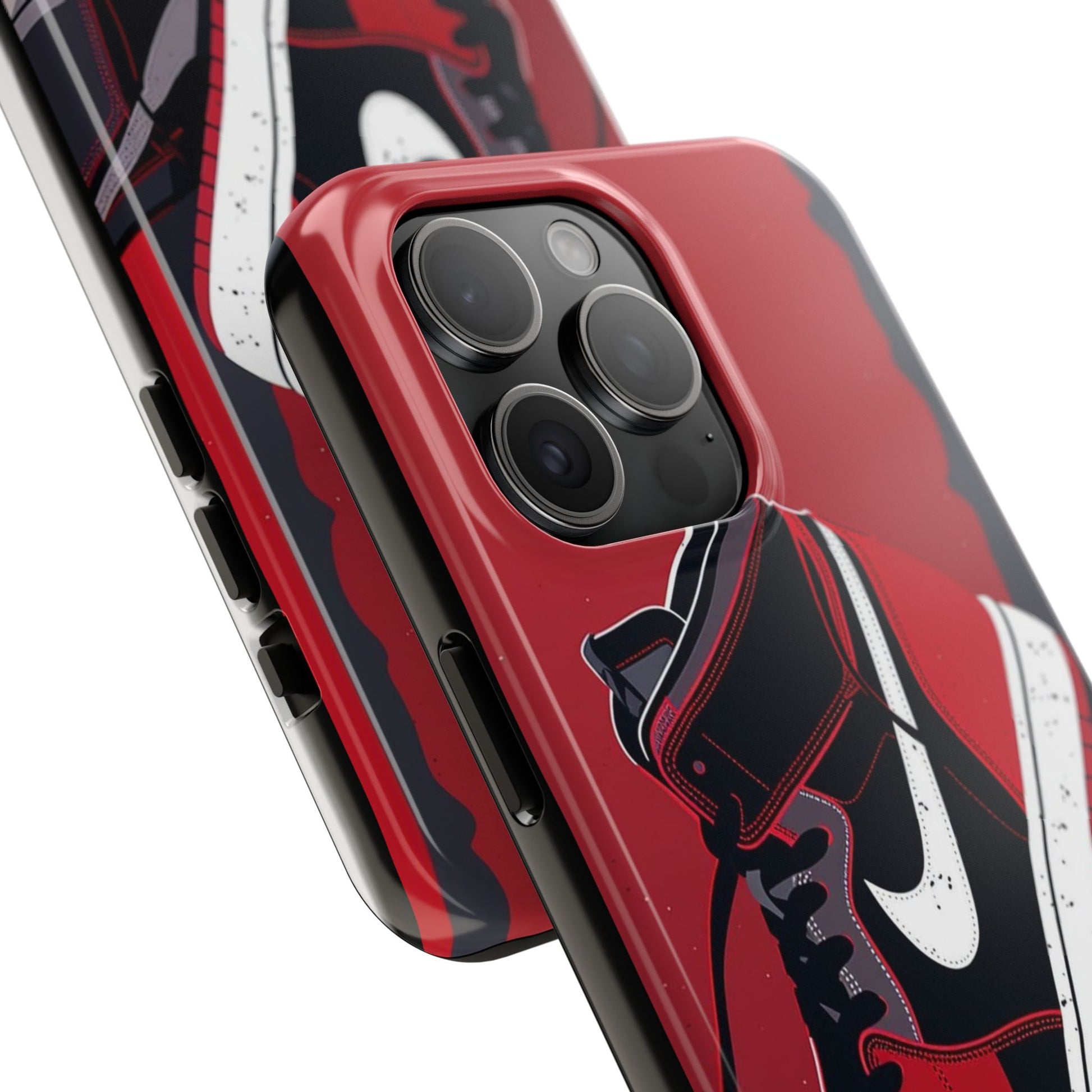 Retro Basketball Sneaker Art Phone Cases for iPhone & Samsung Galaxy Phones