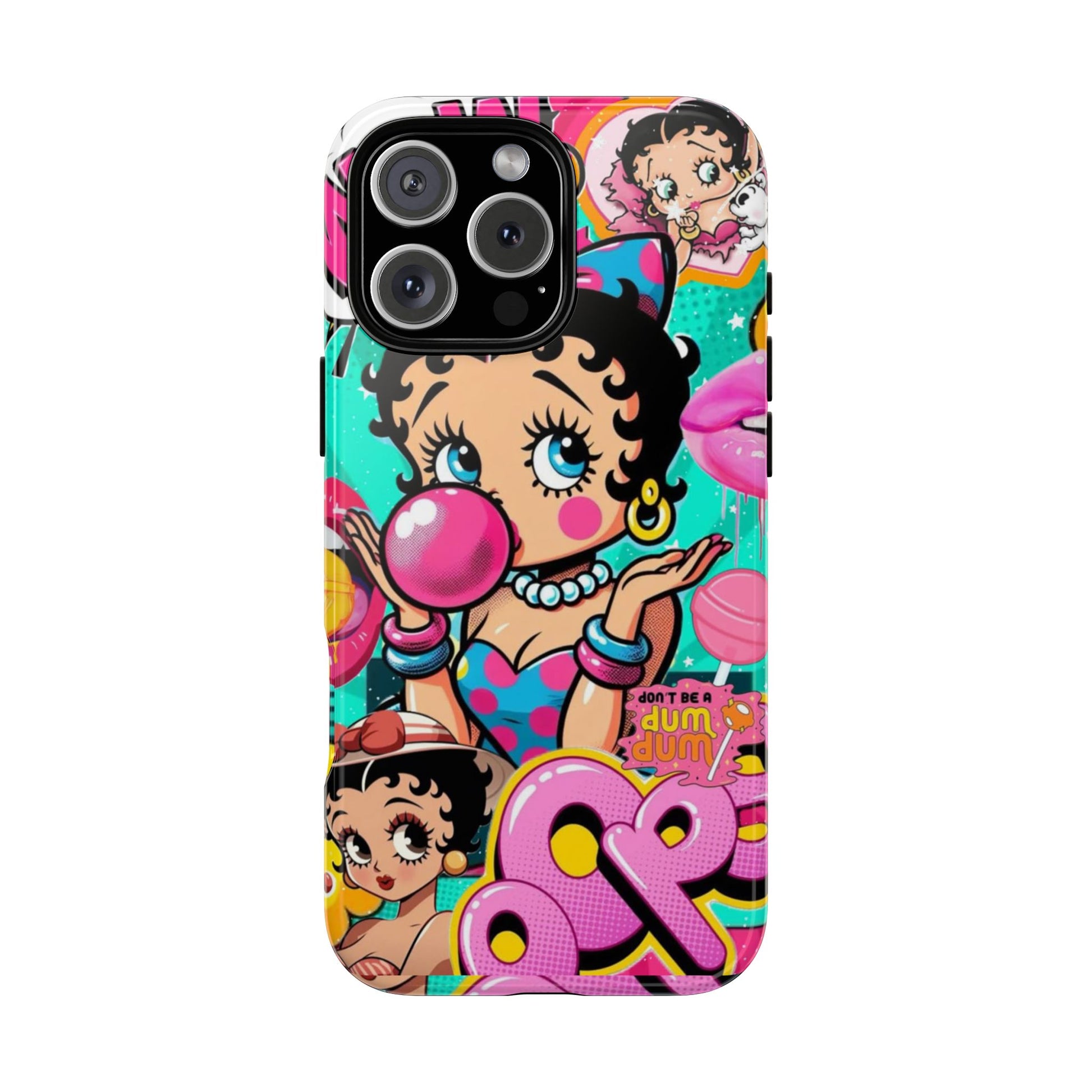 Betty Boop Comic Strip Phone Case for iPhone, Samsung Galaxy, & Pixel Phones