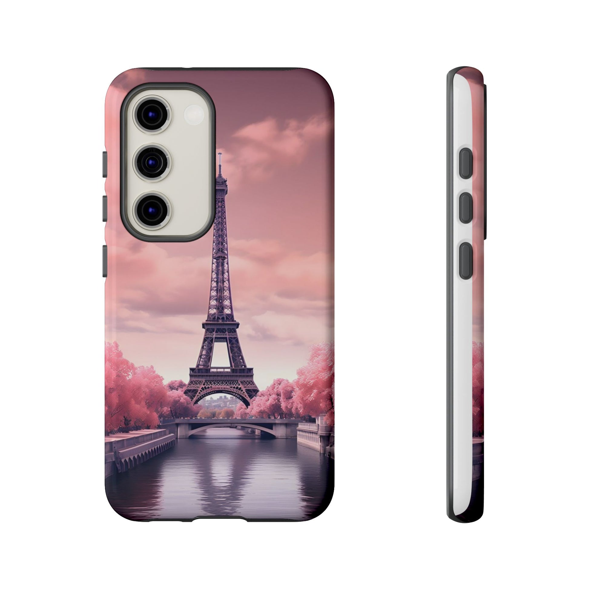 Eiffel Tower Paris Tough Cases for iPhones, Samsung, and Pixel