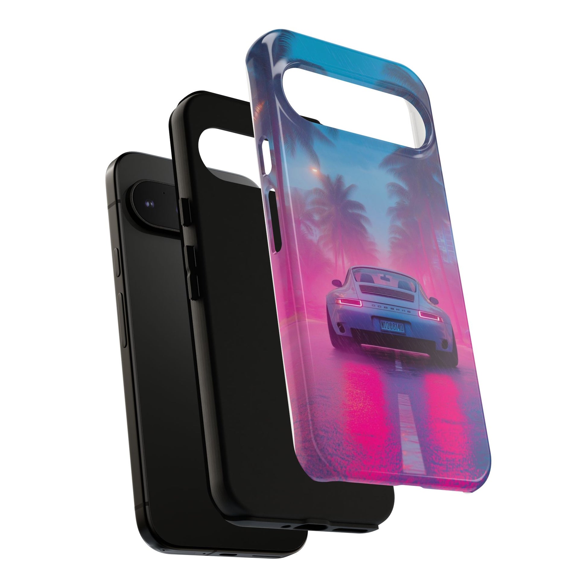 Miami Vice Porsche Phone Case for iPhone, Samsung Galaxy, & Pixel Phones