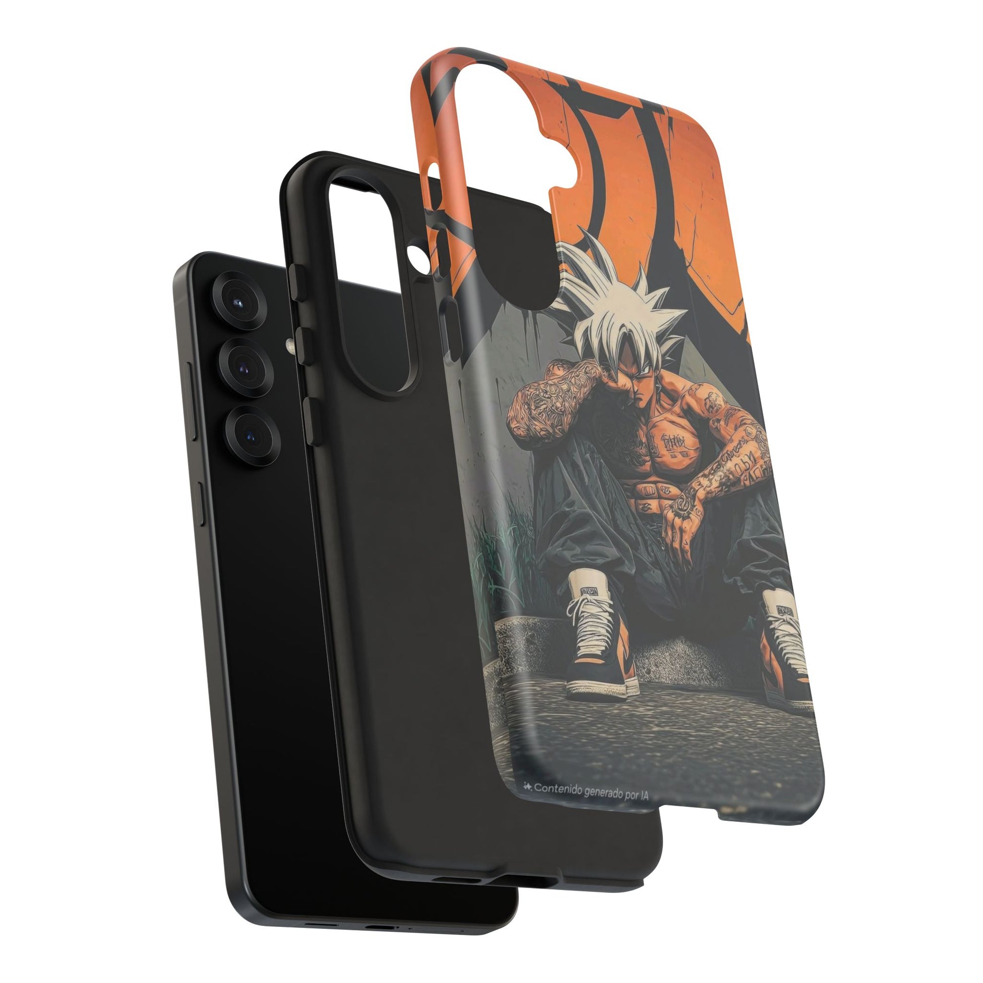 Anime DBZ Thug Tough Cases for iPhones, Samsung, and Pixel
