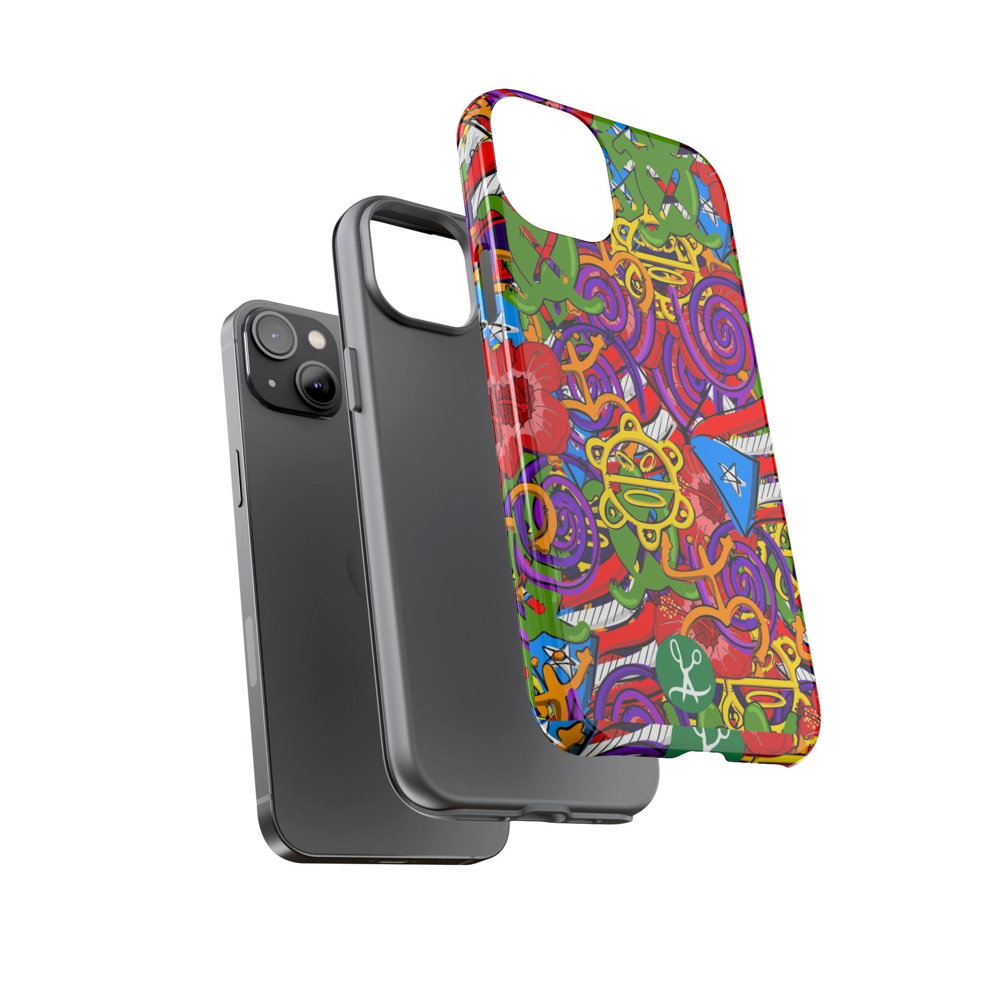 Puerto Rico Taino Tribal Art Tough Cases for iPhones, Samsung, and Pixel